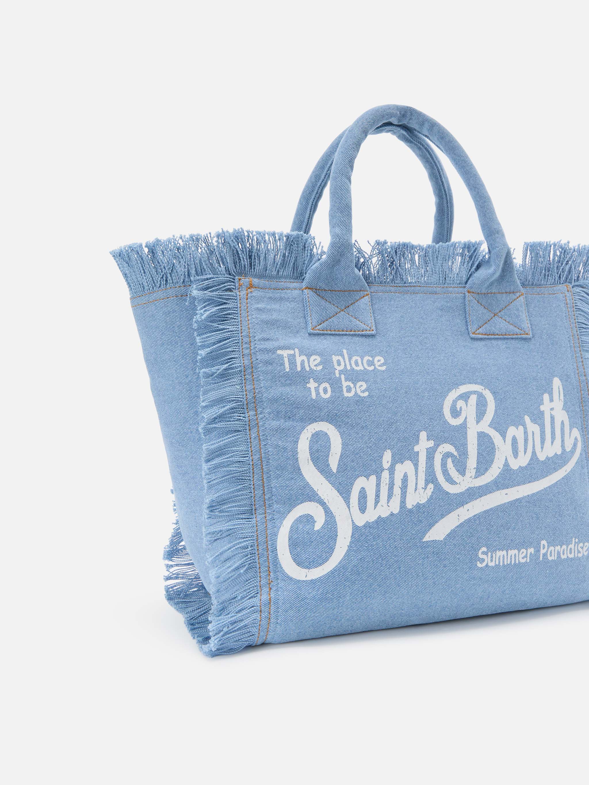 Light wash denim Vanity regular bag - Image 3