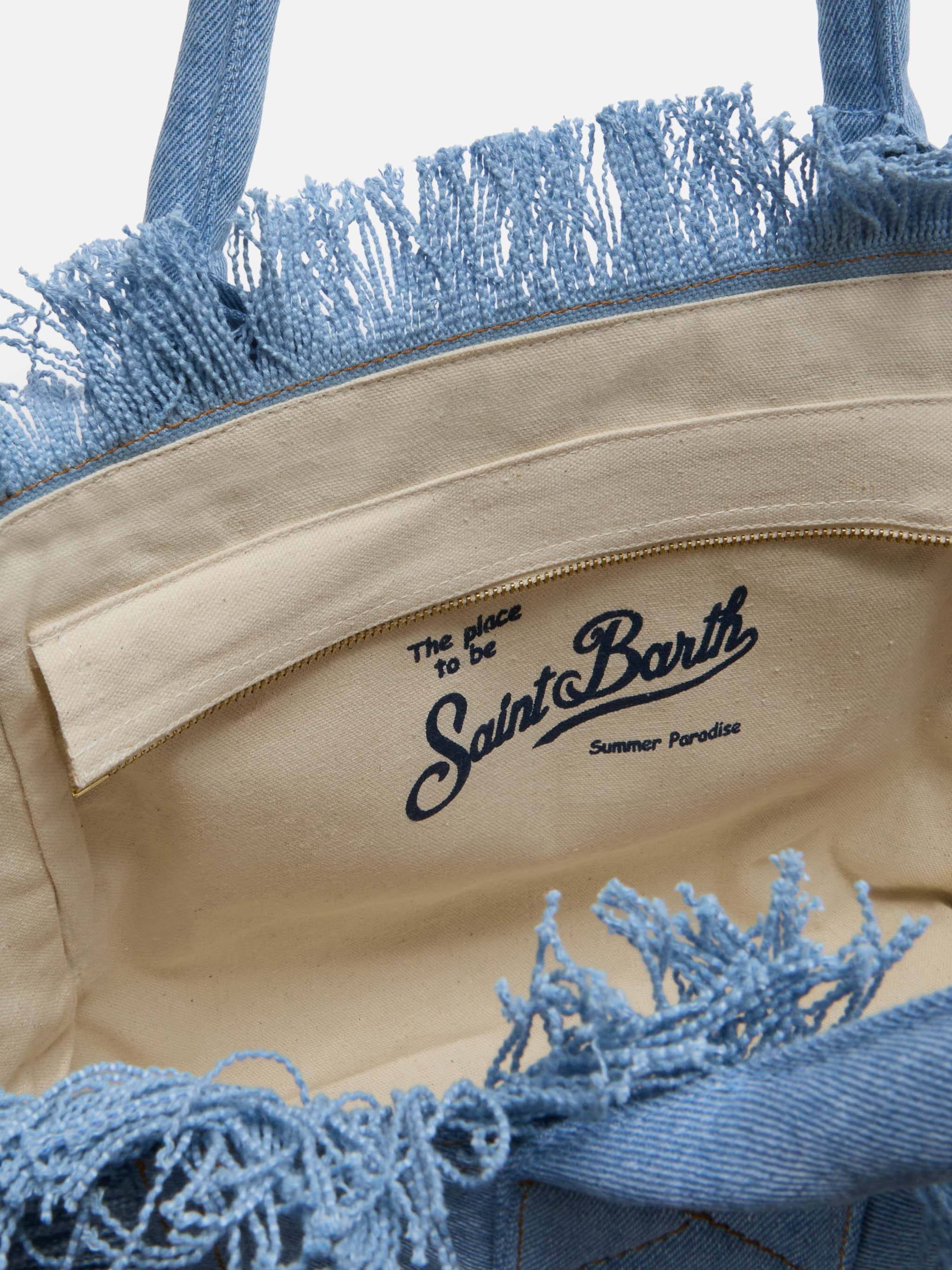Light wash denim Vanity regular bag - Image 4