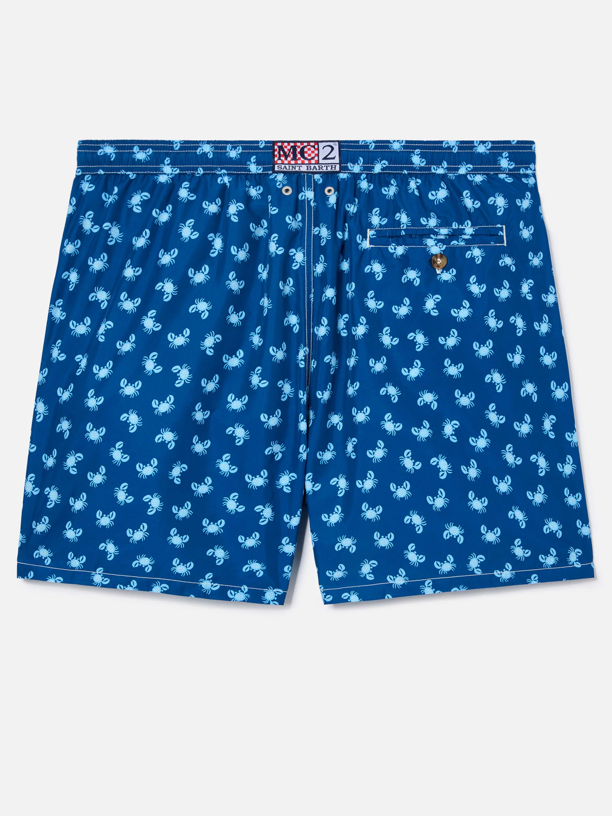 Lighting 70 swim shorts with blue all-over crab print - Image 2