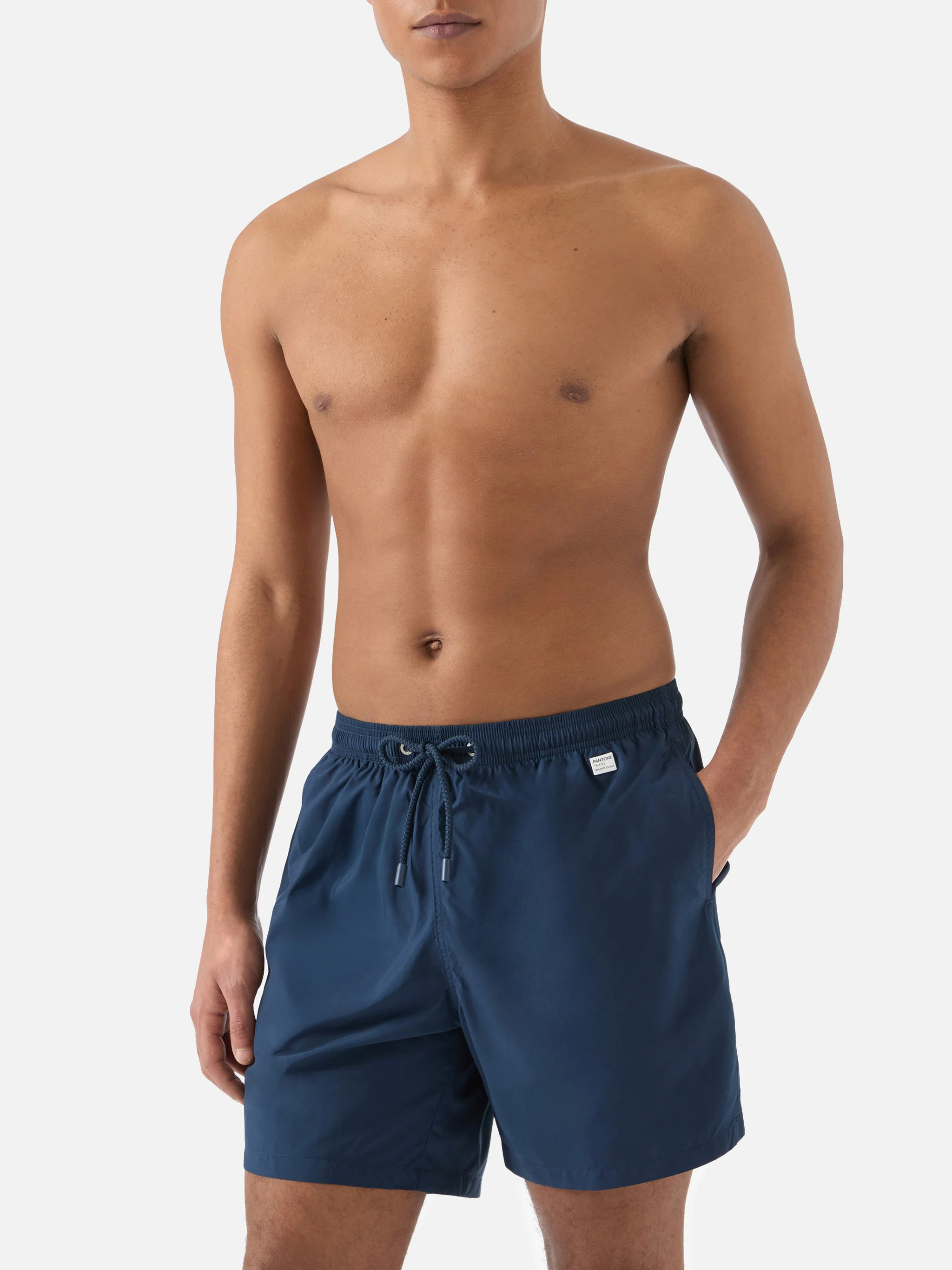 Lighting Pantone swim shorts in dark blue | Special Edition - Image 3