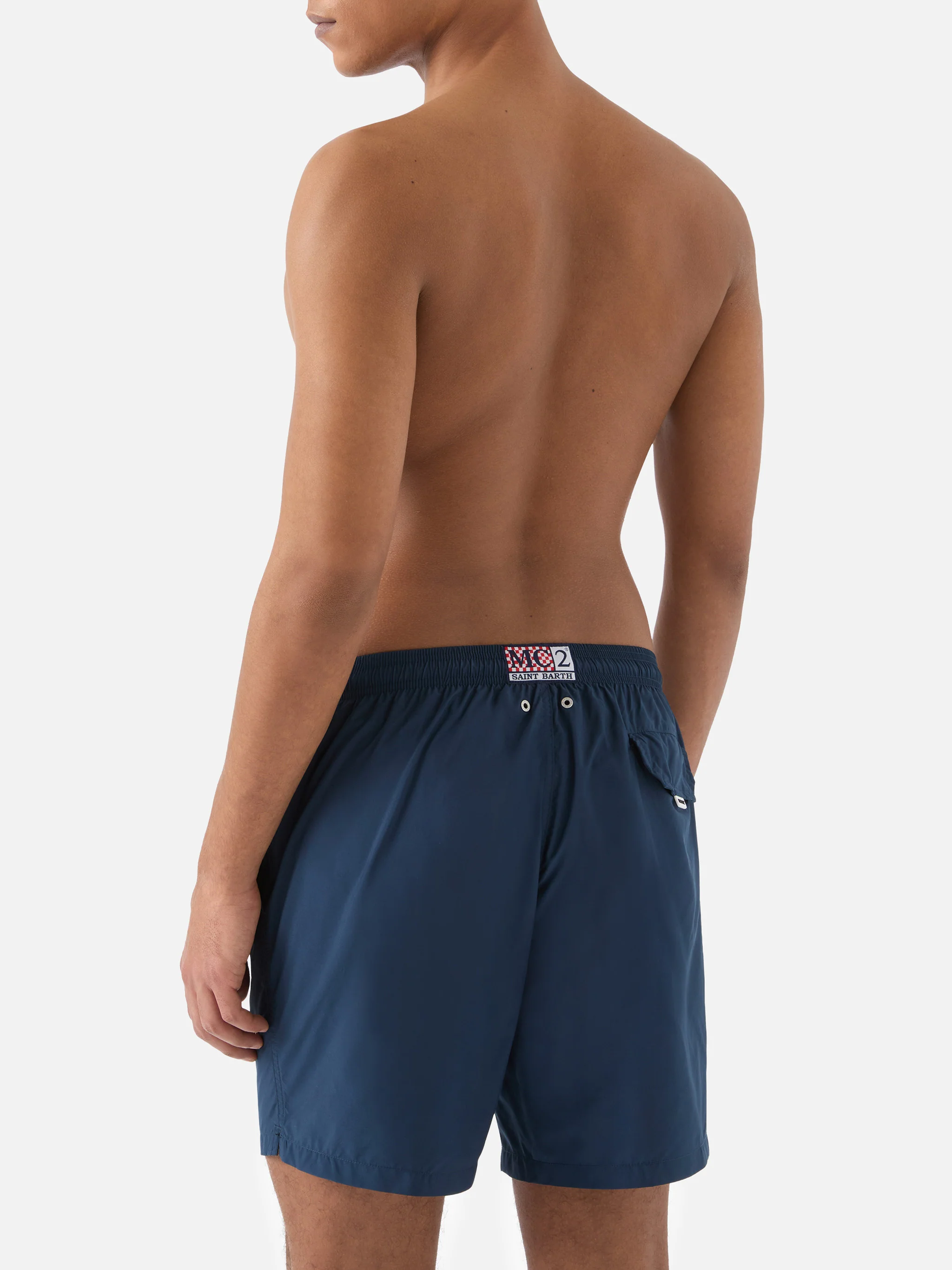 Lighting Pantone swim shorts in dark blue | Special Edition - Image 5