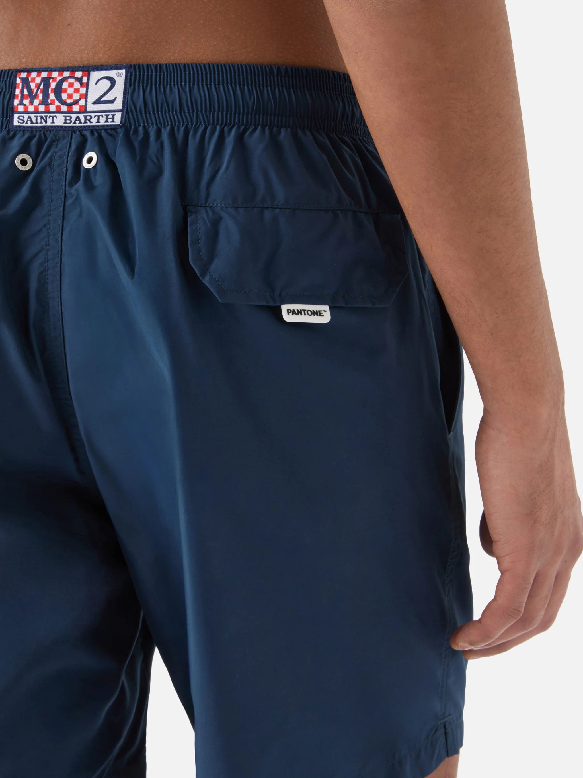 Lighting Pantone swim shorts in dark blue | Special Edition - Image 6