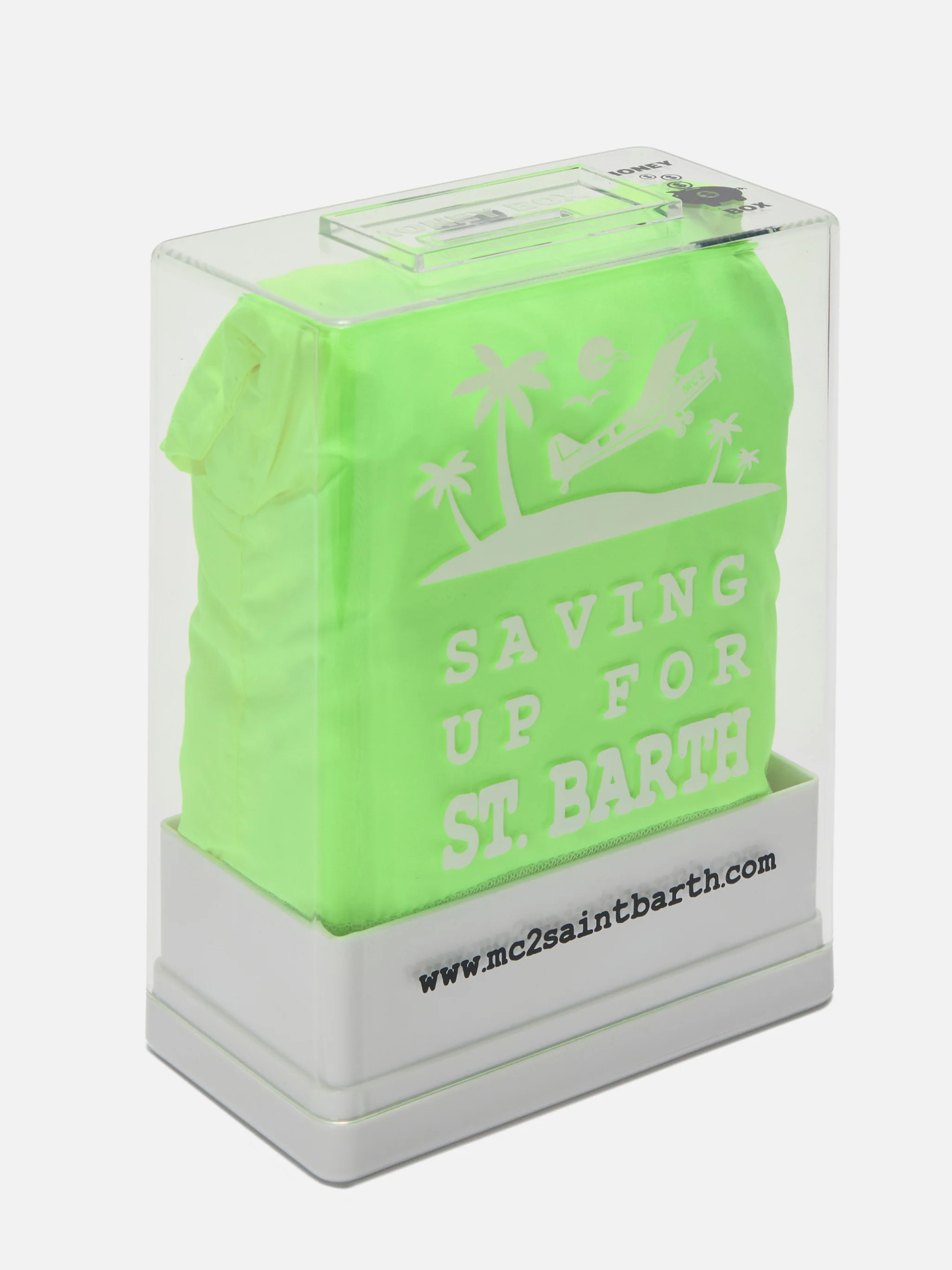 Lighting Pantone swim shorts in fluo green | Special Edition - Image 7