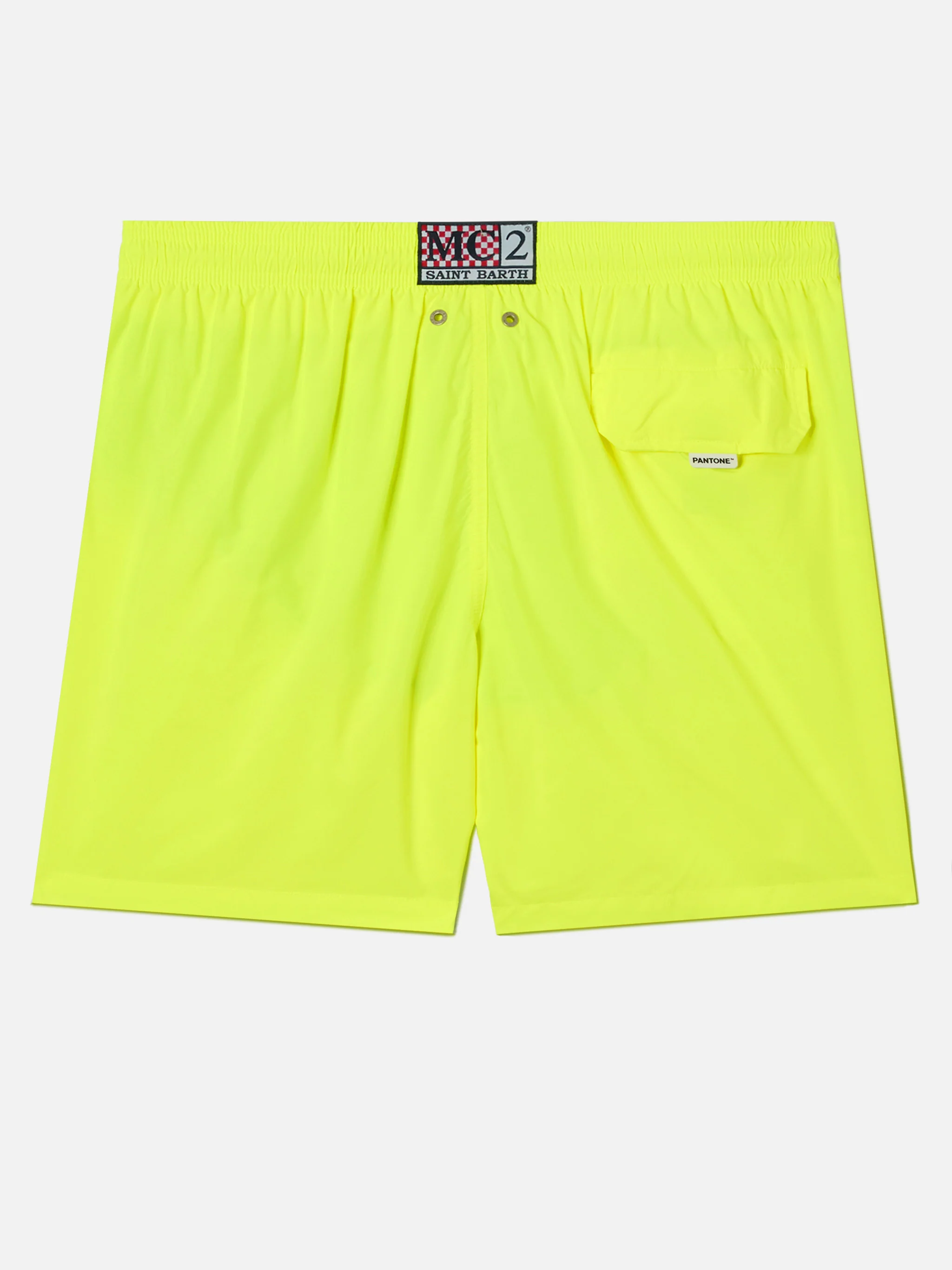 Lighting Pantone swim shorts in fluo yellow | Special Edition - Image 2