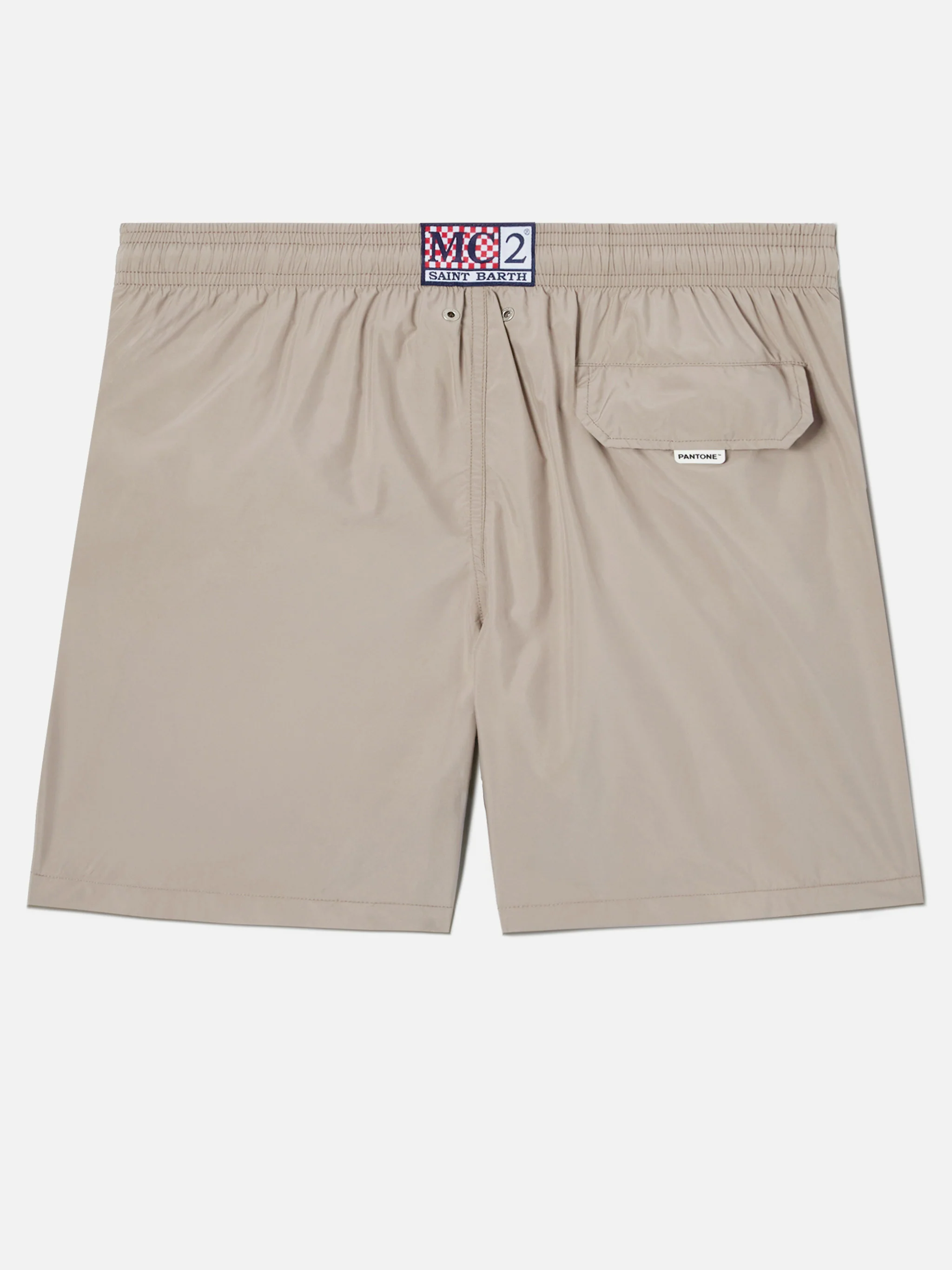 Lighting Pantone swim shorts in khaki | Special Edition - Image 2