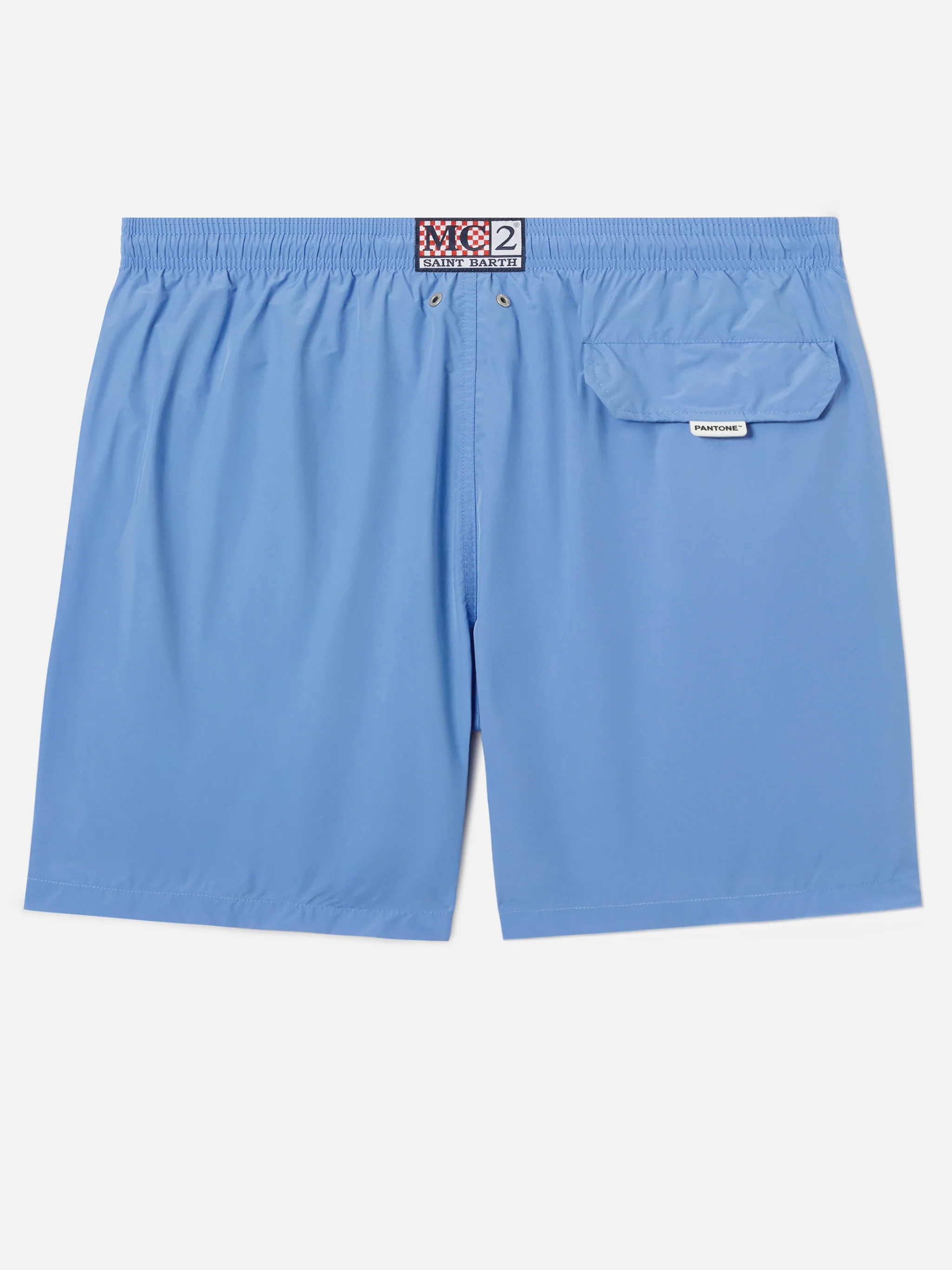 Lighting Pantone swim shorts in light blue | Special Edition - Image 2