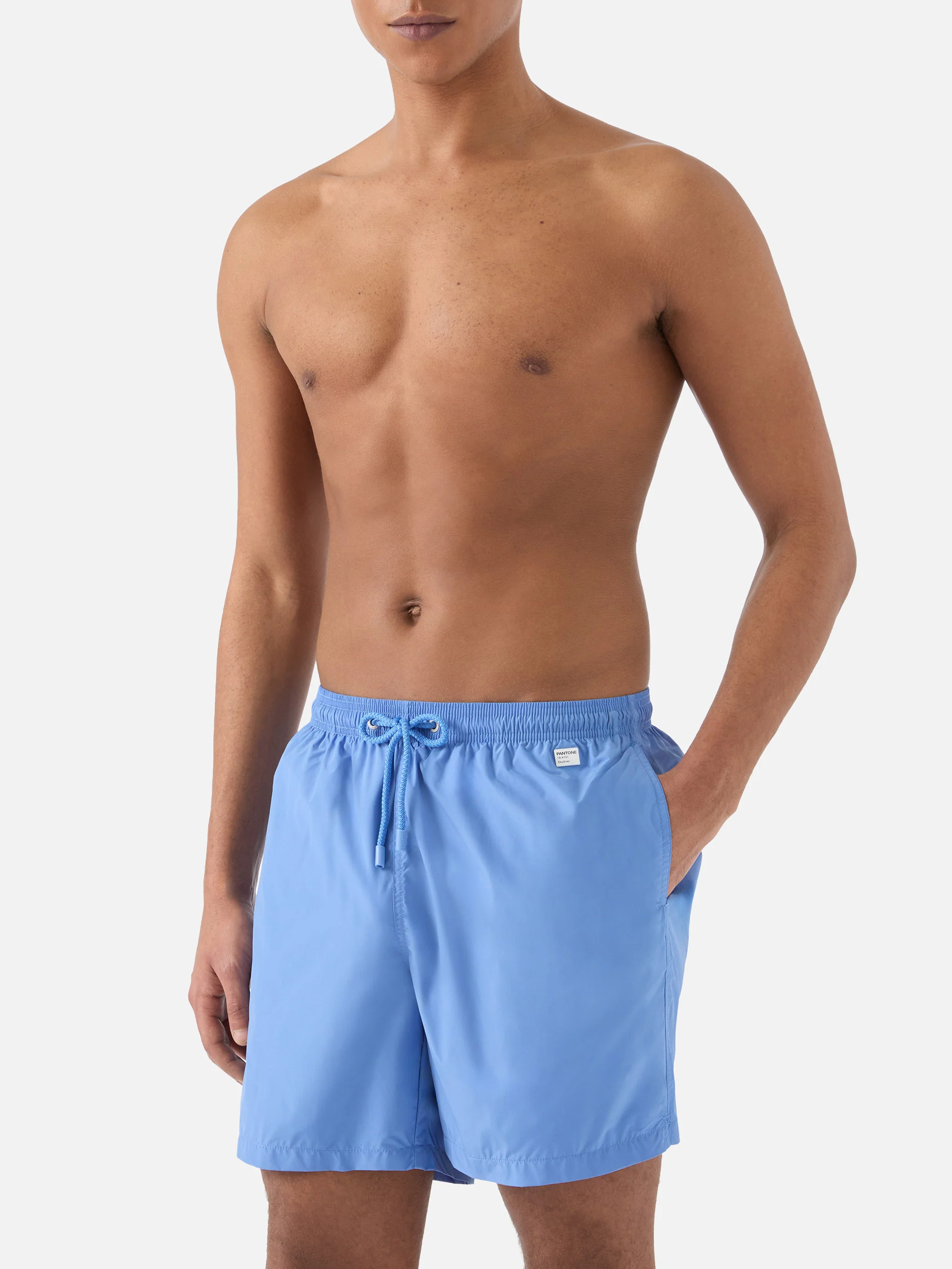 Lighting Pantone swim shorts in light blue | Special Edition - Image 3
