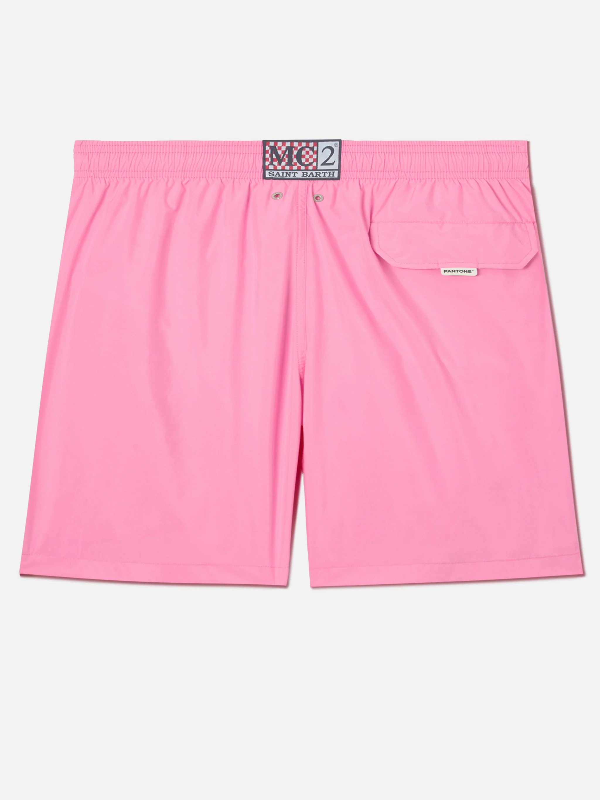 Lighting Pantone swim shorts in pink | Special Edition - Image 2