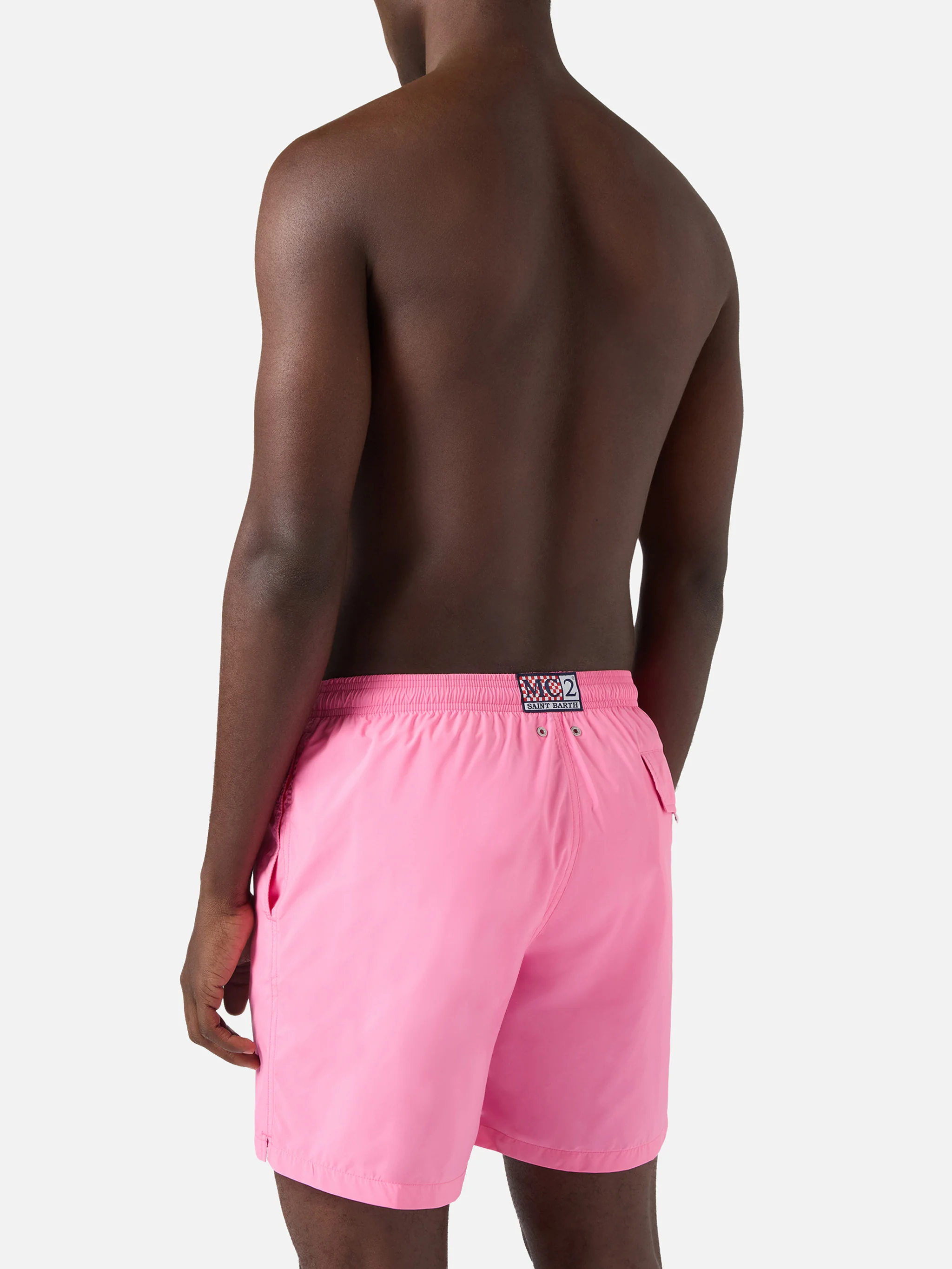 Lighting Pantone swim shorts in pink | Special Edition - Image 5