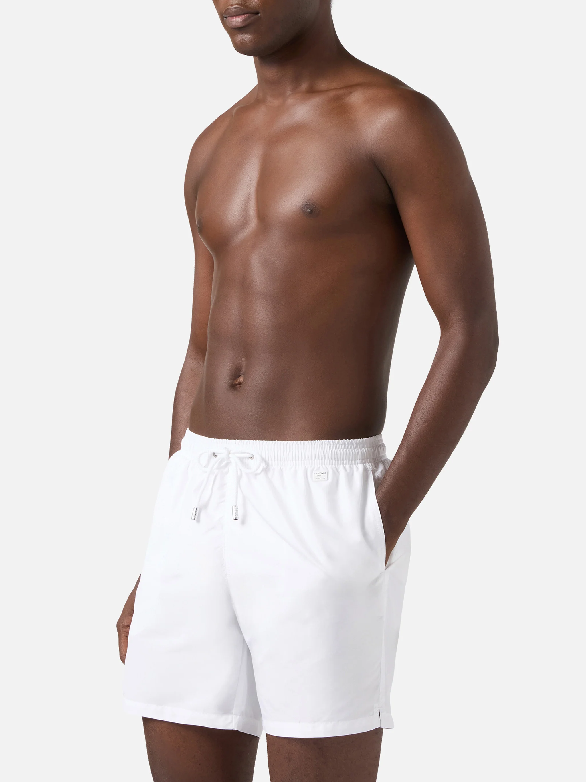 Lighting Pantone swim shorts in white | Special Edition - Image 3