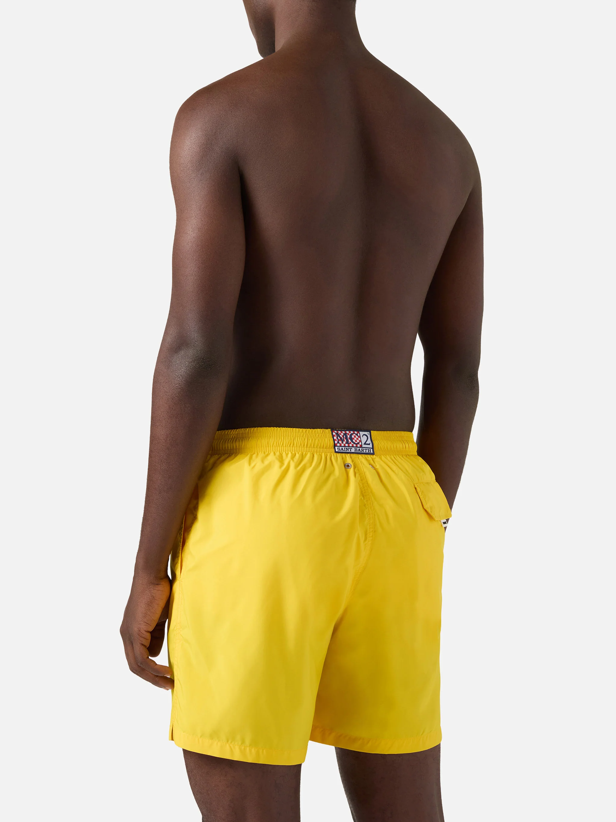 Lighting Pantone swim shorts in yellow | Special Edition - Image 5