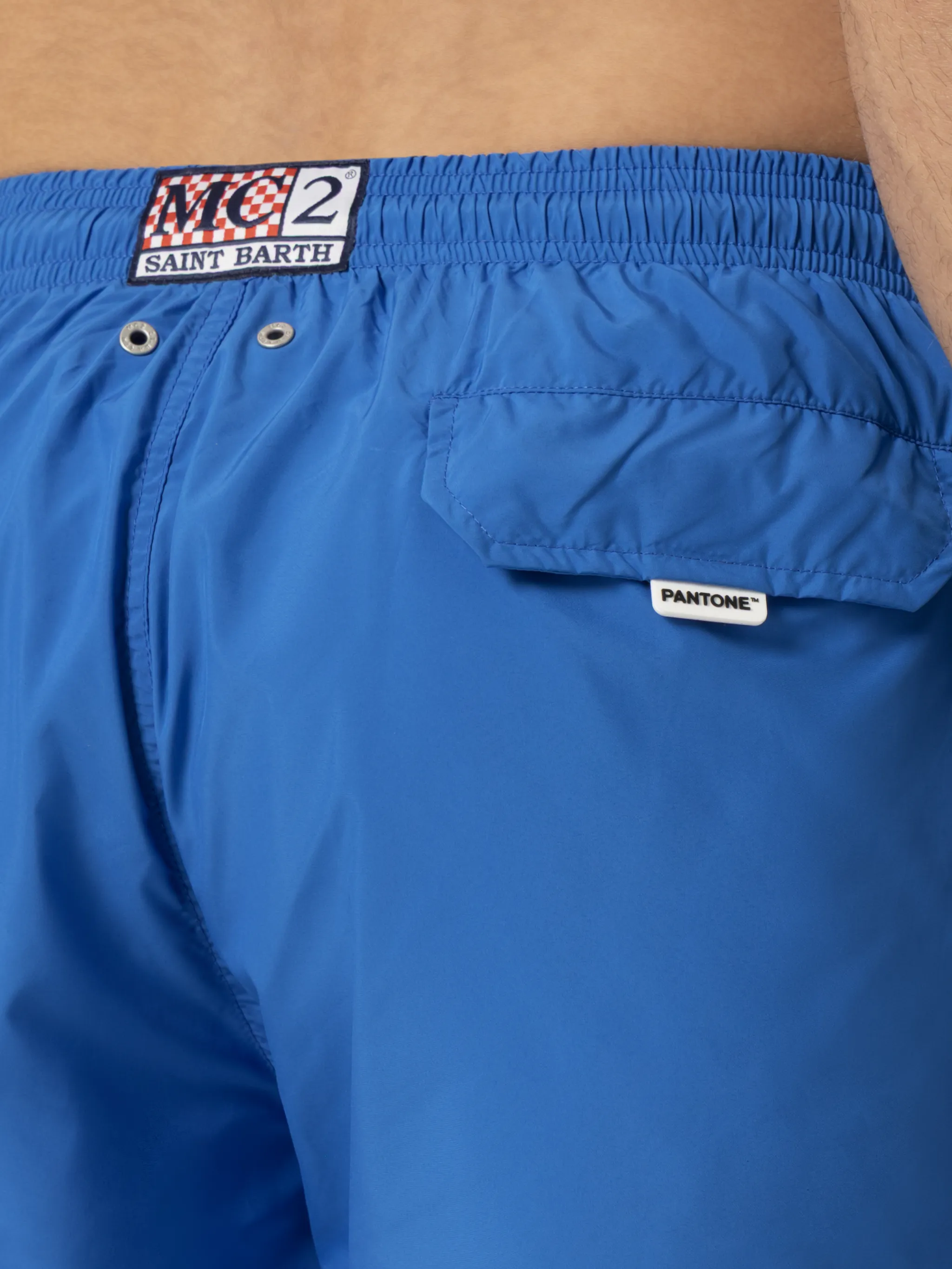 Lightweight fabric bluette swim shorts Lighting Pantone | PANTONE® SPECIAL EDITION - Image 6