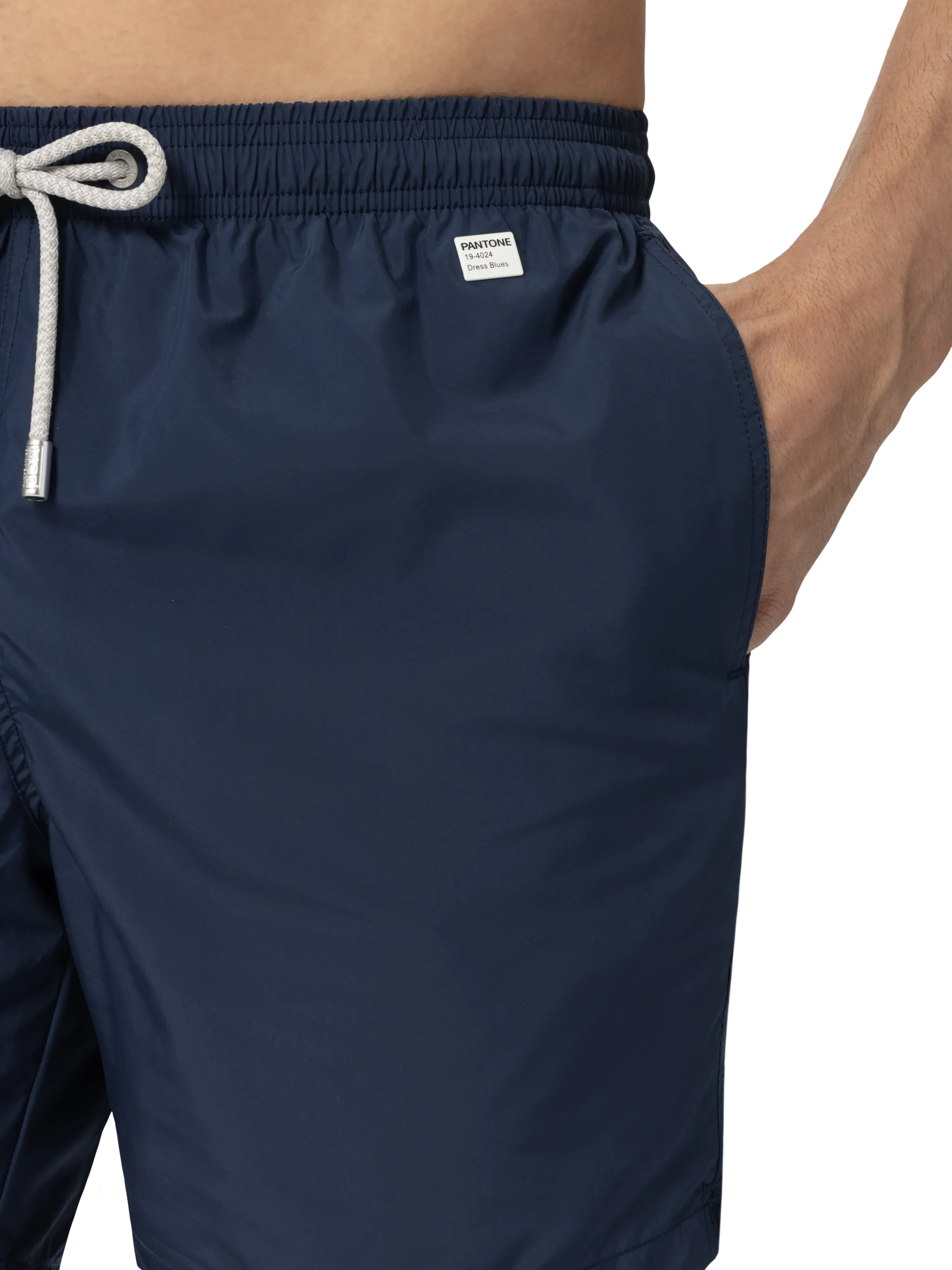 Lightweight fabric navy blue swim shorts Lighting Pantone | PANTONE® SPECIAL EDITION - Image 5