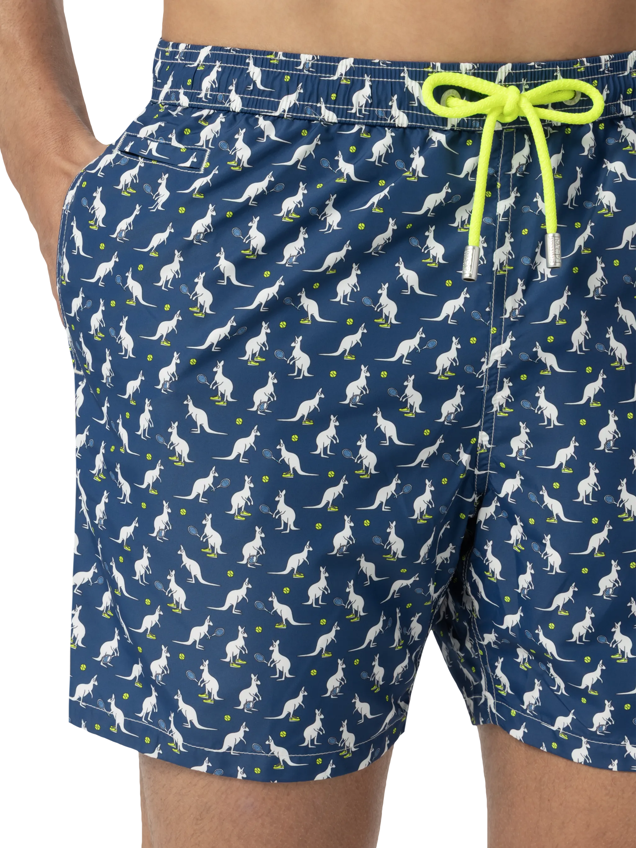 Lightweight fabric swim shorts Lighting with Australian print | AUSTRALIAN BRAND SPECIAL EDITION - Image 5