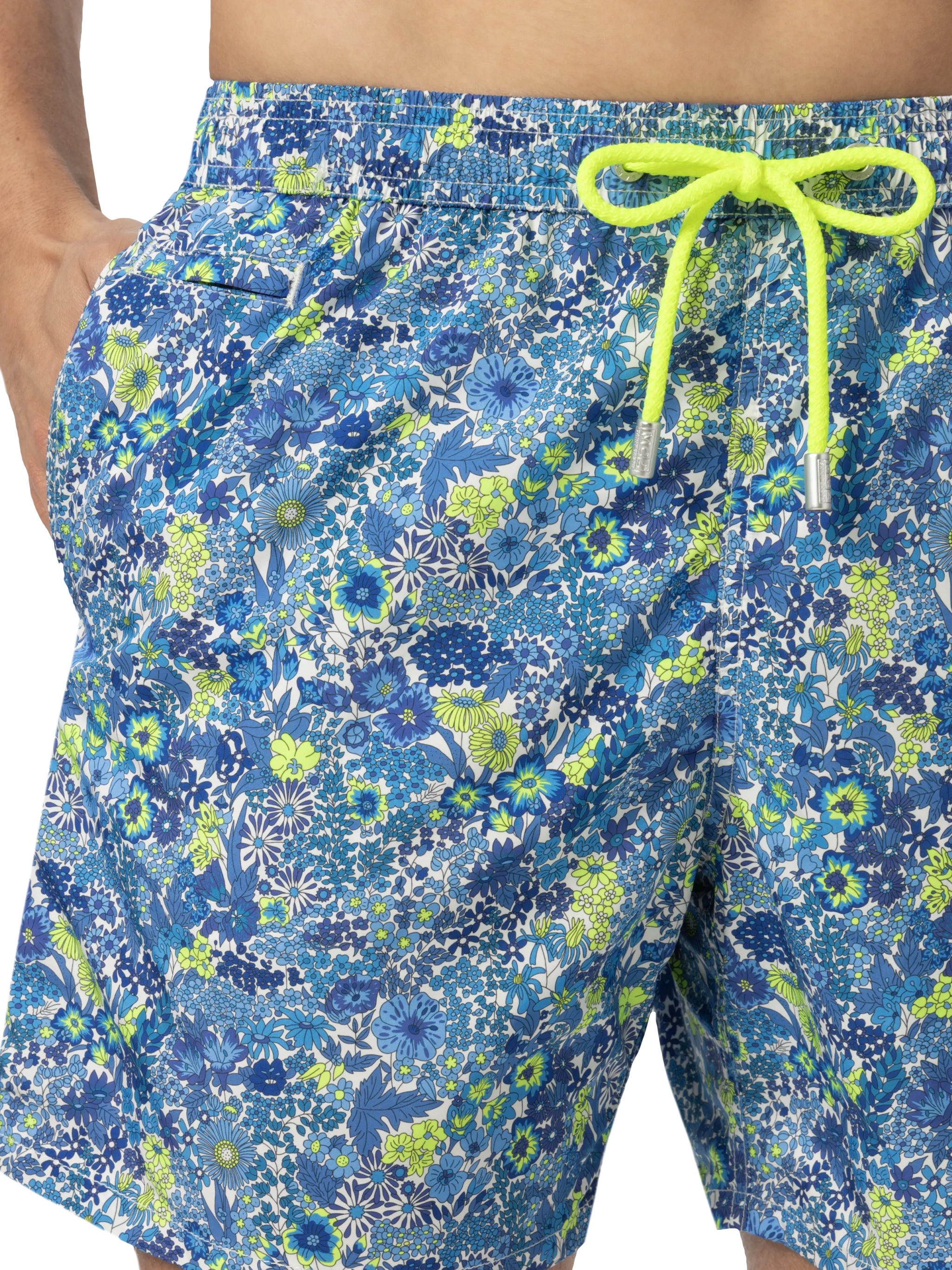 Lightweight fabric swim shorts Lighting with Margaret Annie print | MADE WITH LIBERTY FABRIC - Image 5