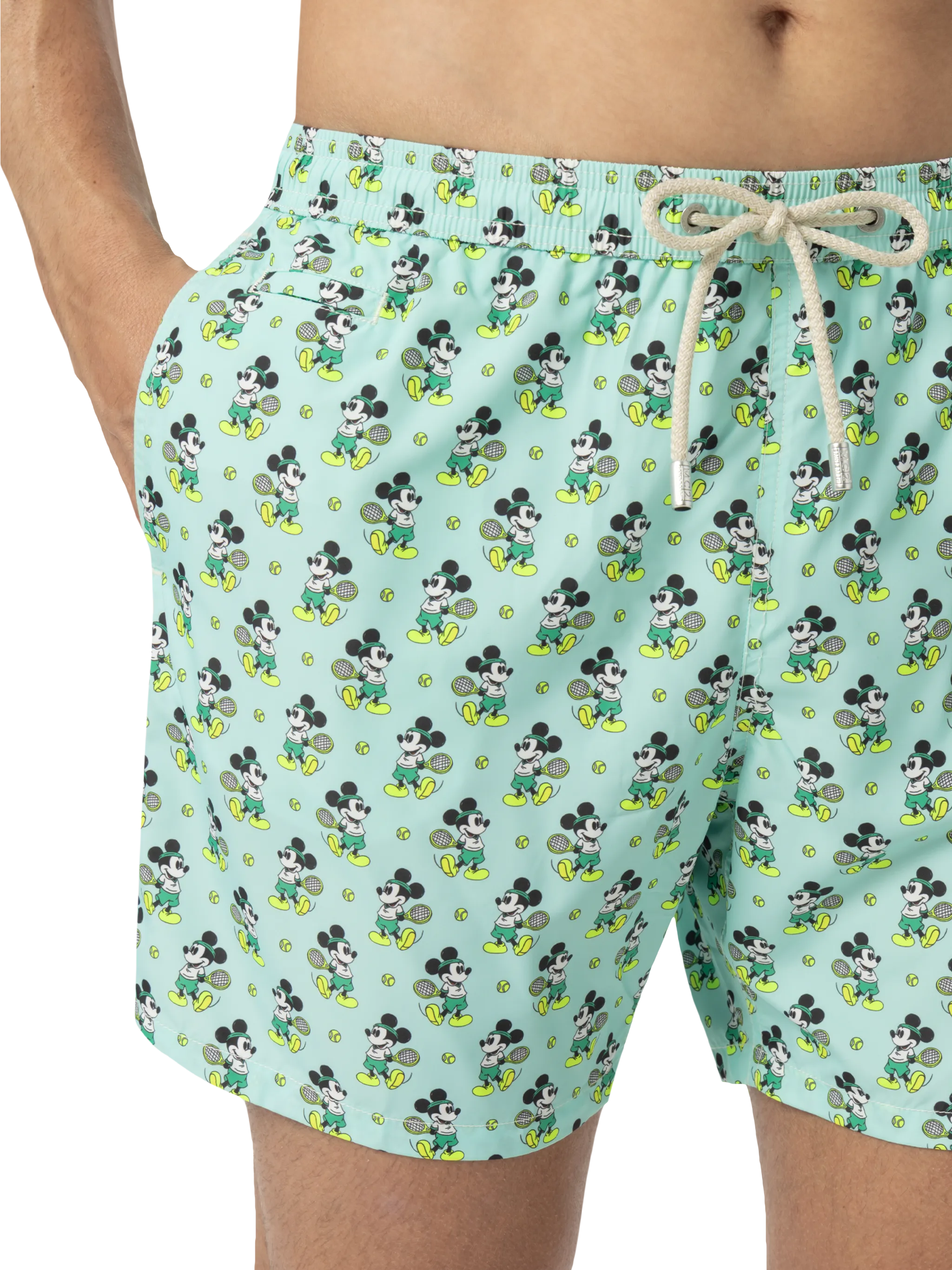 Lightweight fabric swim shorts Lighting with Mickey Mouse print | DISNEY® SPECIAL EDITION - Image 5