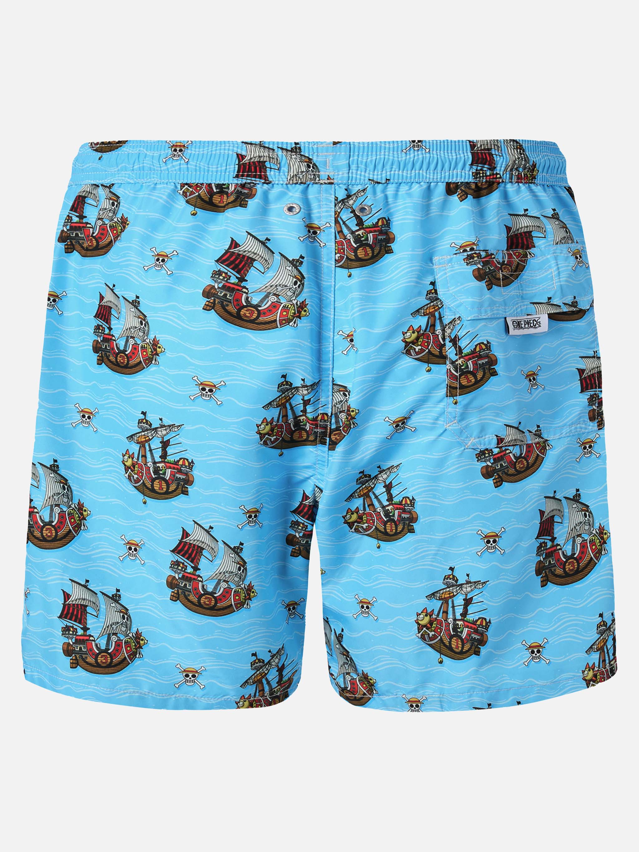 Lightweight fabric swim shorts Lighting with One Piece print | ONE PIECE® SPECIAL EDITION - Image 2