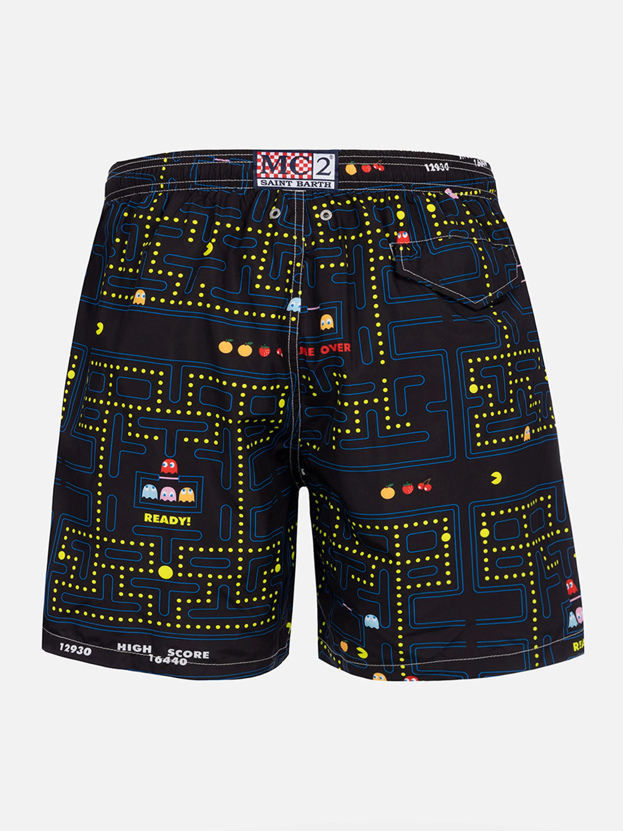 Lighting swim shorts with Pac-Man print | Special Edition - Image 2