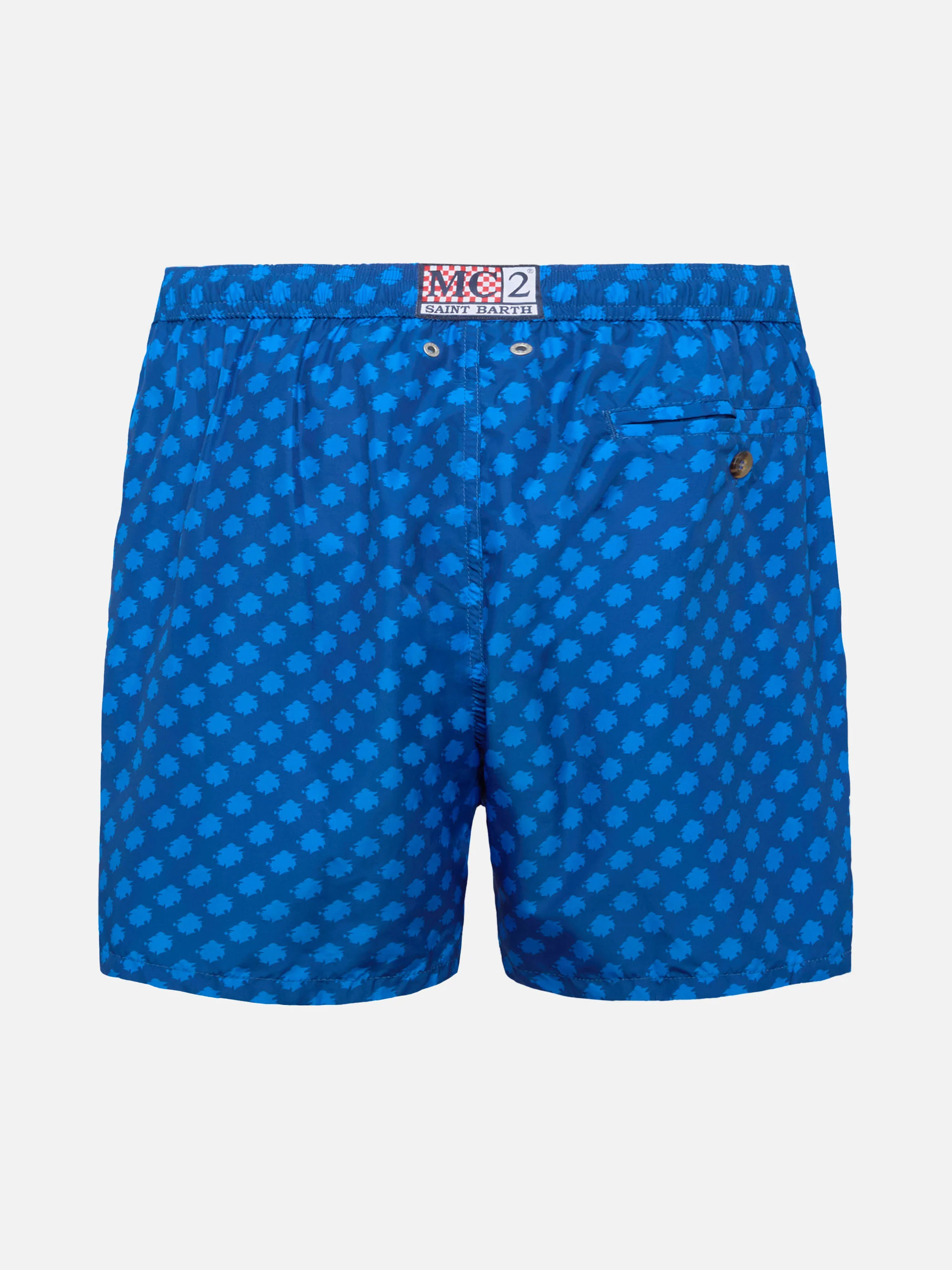 Lightweight fabric swim shorts Lighting with Sampdoria print | UC SAMPDORIA SPECIAL EDITION - Image 2