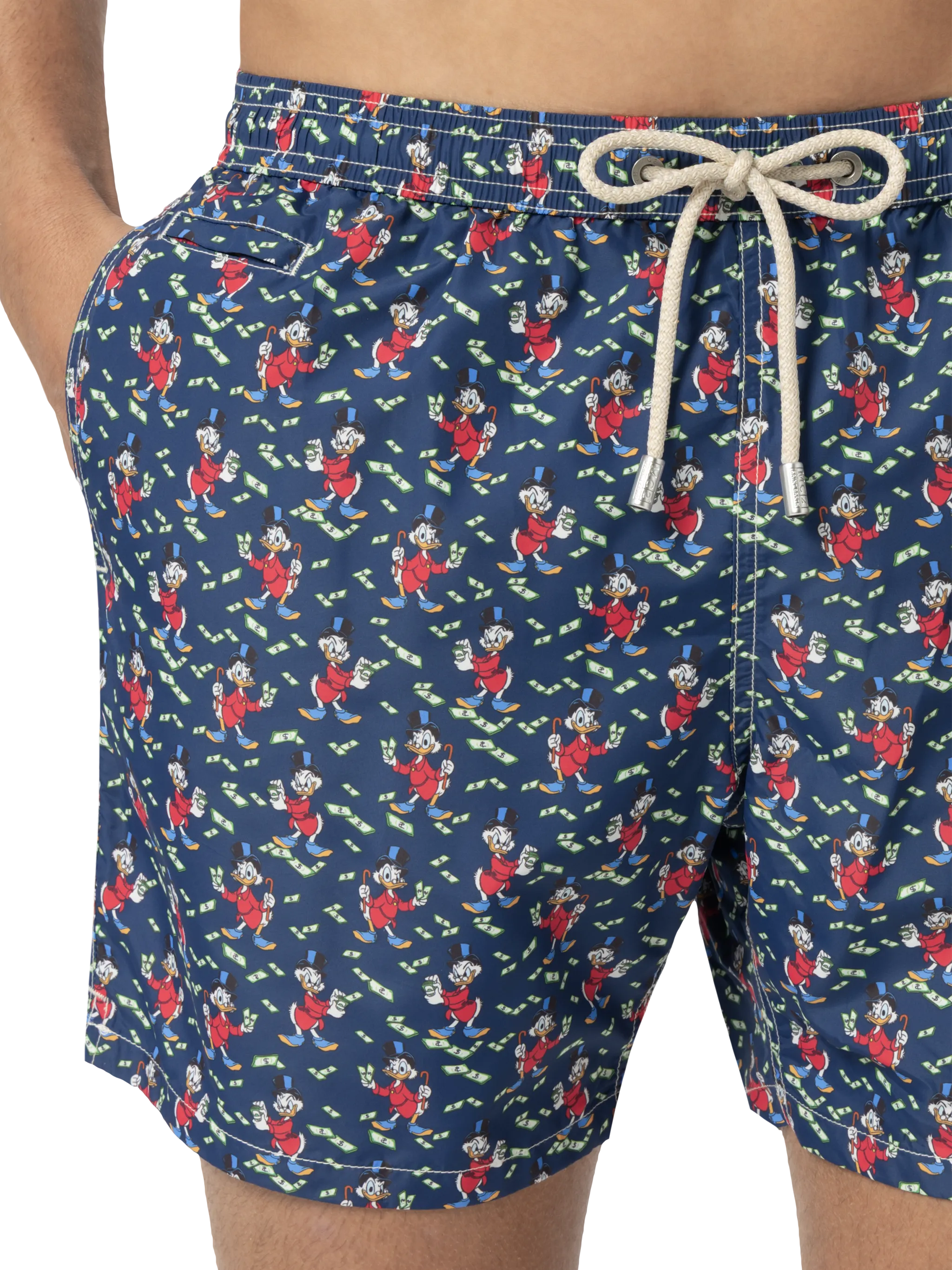 Lightweight fabric swim shorts Lighting with Scrooge print | DISNEY® SPECIAL EDITION - Image 5