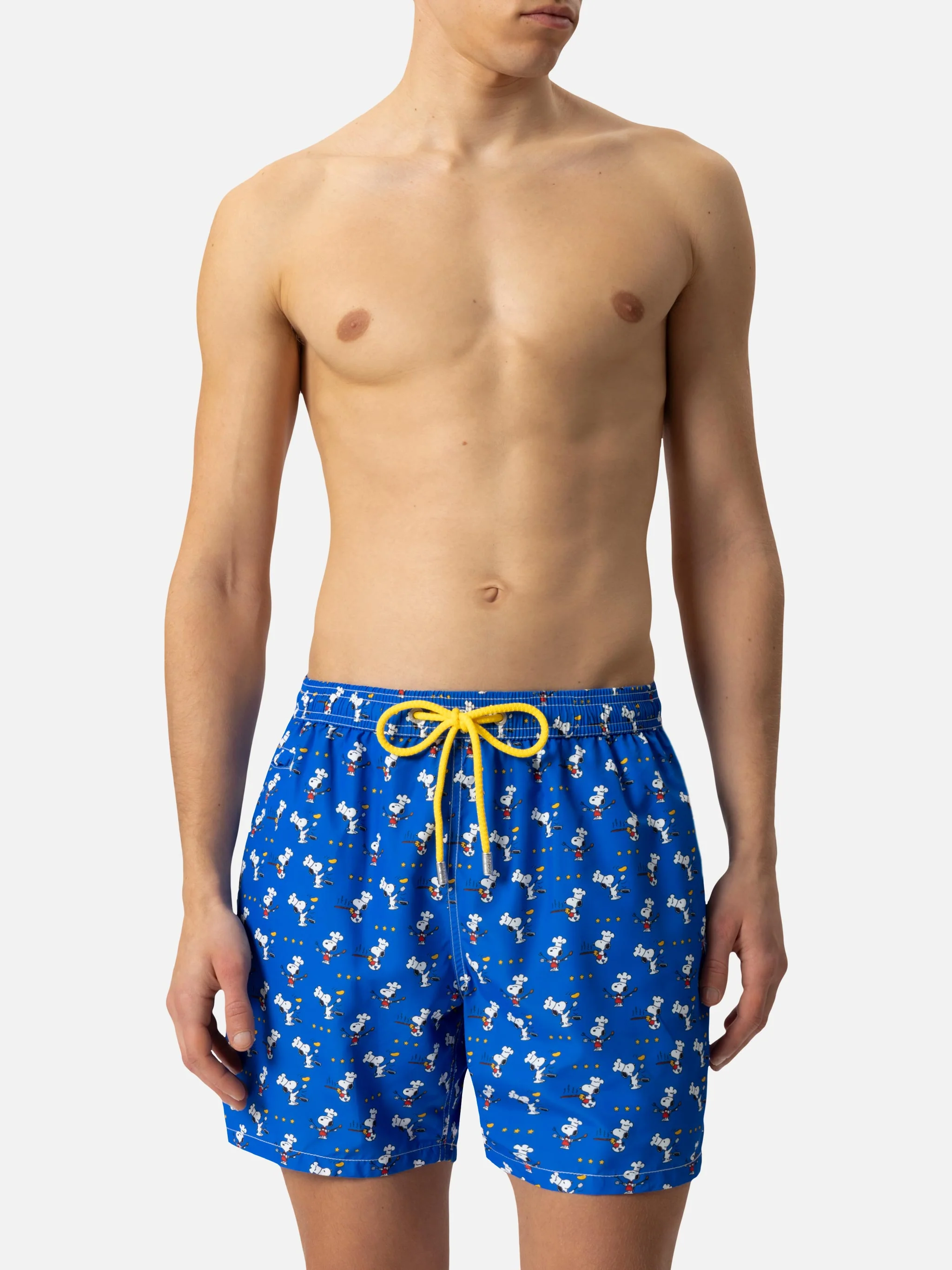 Lightweight fabric swim shorts Lighting with Snoopy chef print | SNOOPY PEANUTS® SPECIAL EDITION - Image 5