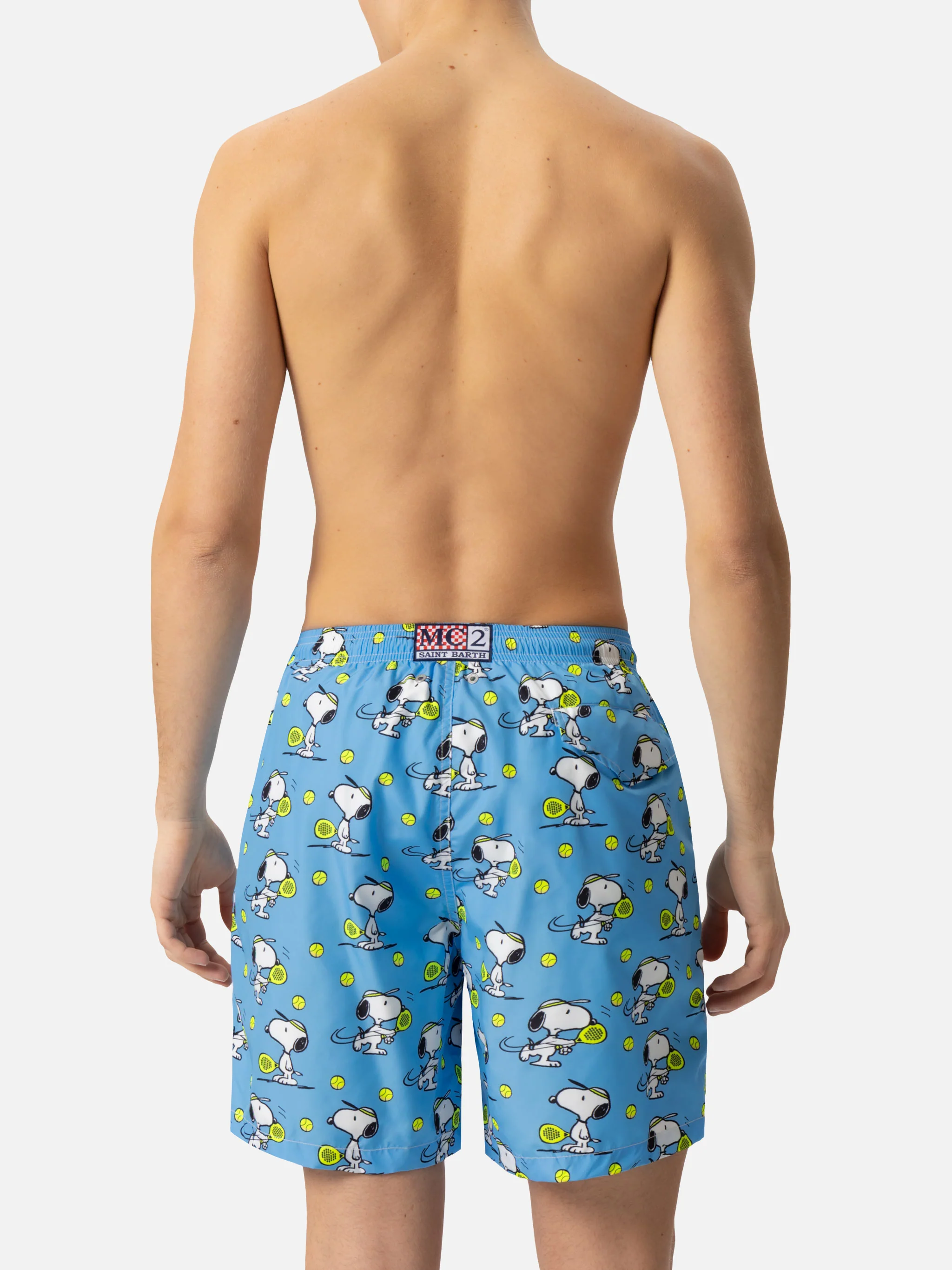 Lightweight fabric swim-shorts Lighting with Snoopy print|SNOOPY PEANUTS® SPECIAL EDITION - Image 6