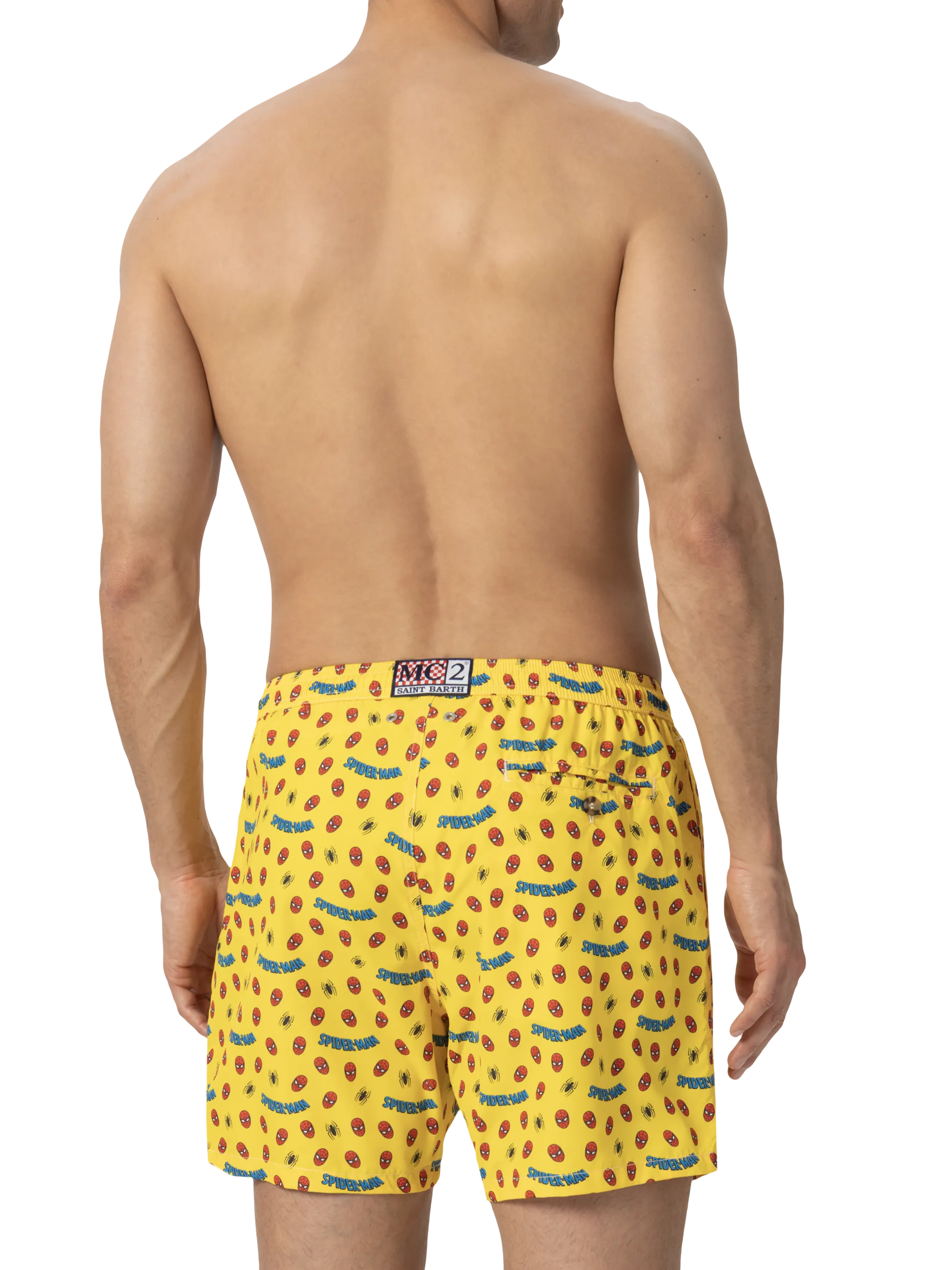Lighting Micro Fantasy swim shorts with Spiderman print | Special Edition - Image 4