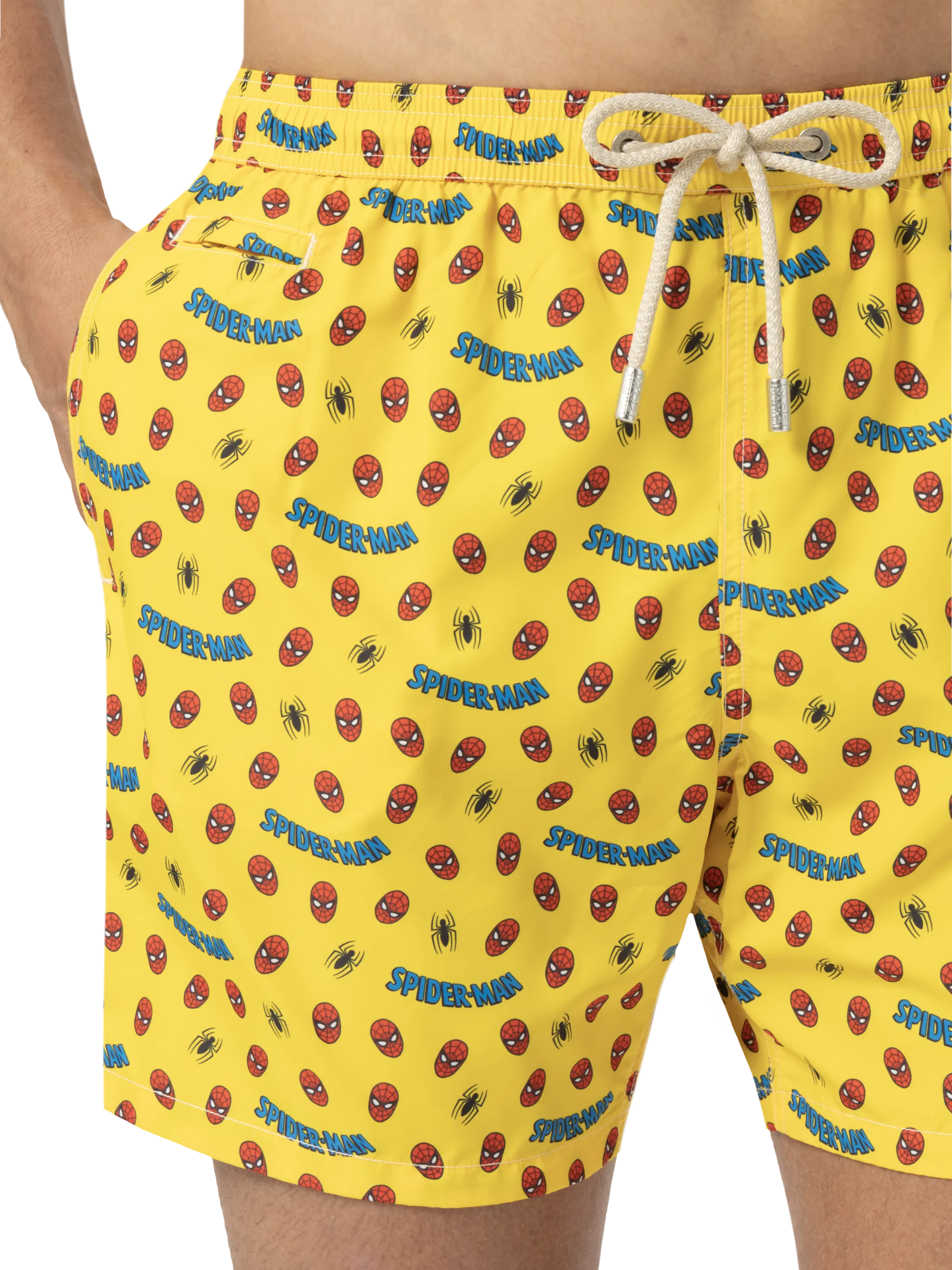 Lighting Micro Fantasy swim shorts with Spiderman print | Special Edition - Image 5