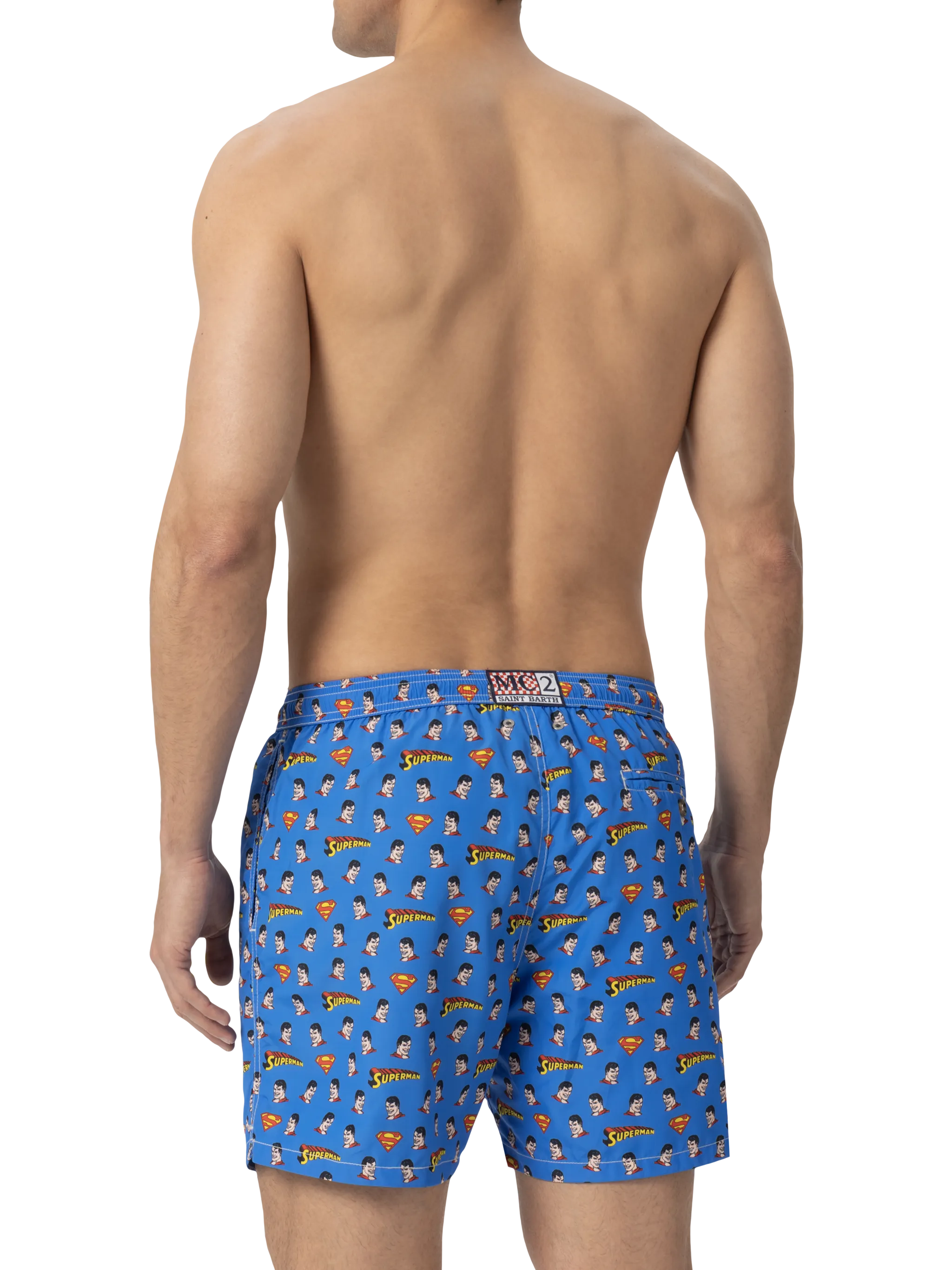 Lighting Micro Fantasy swim shorts with Superman print | Special Edition - Image 4