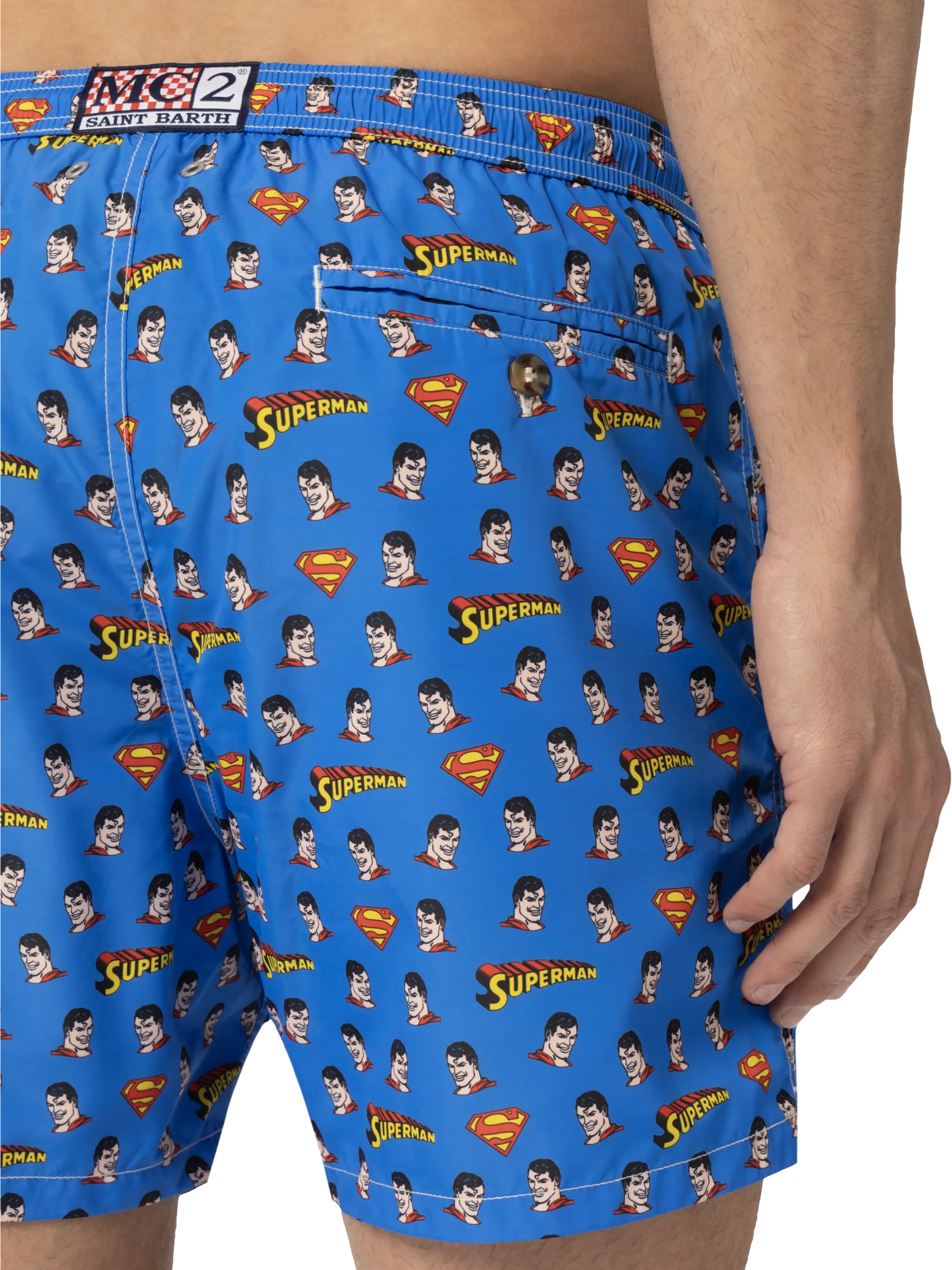 Lighting Micro Fantasy swim shorts with Superman print | Special Edition - Image 6