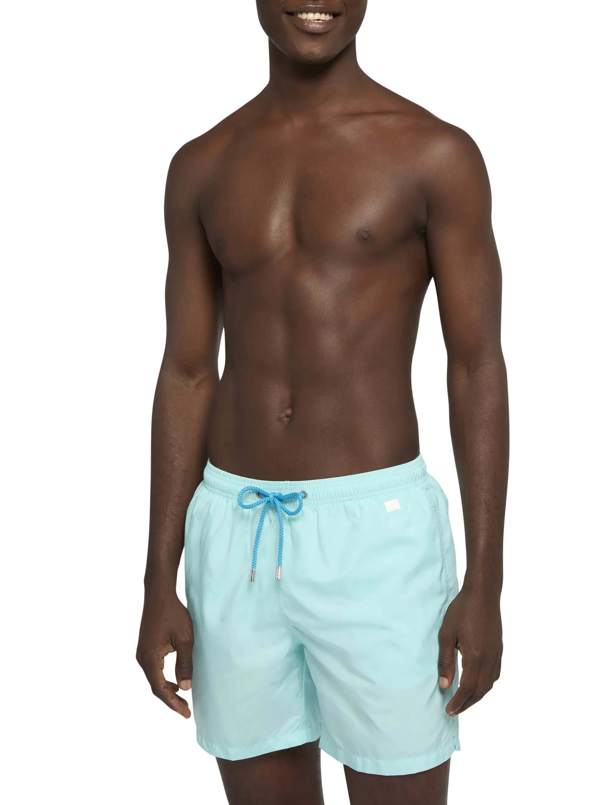Lightweight fabric water green swim shorts Lighting Pantone | PANTONE® SPECIAL EDITION - Image 3