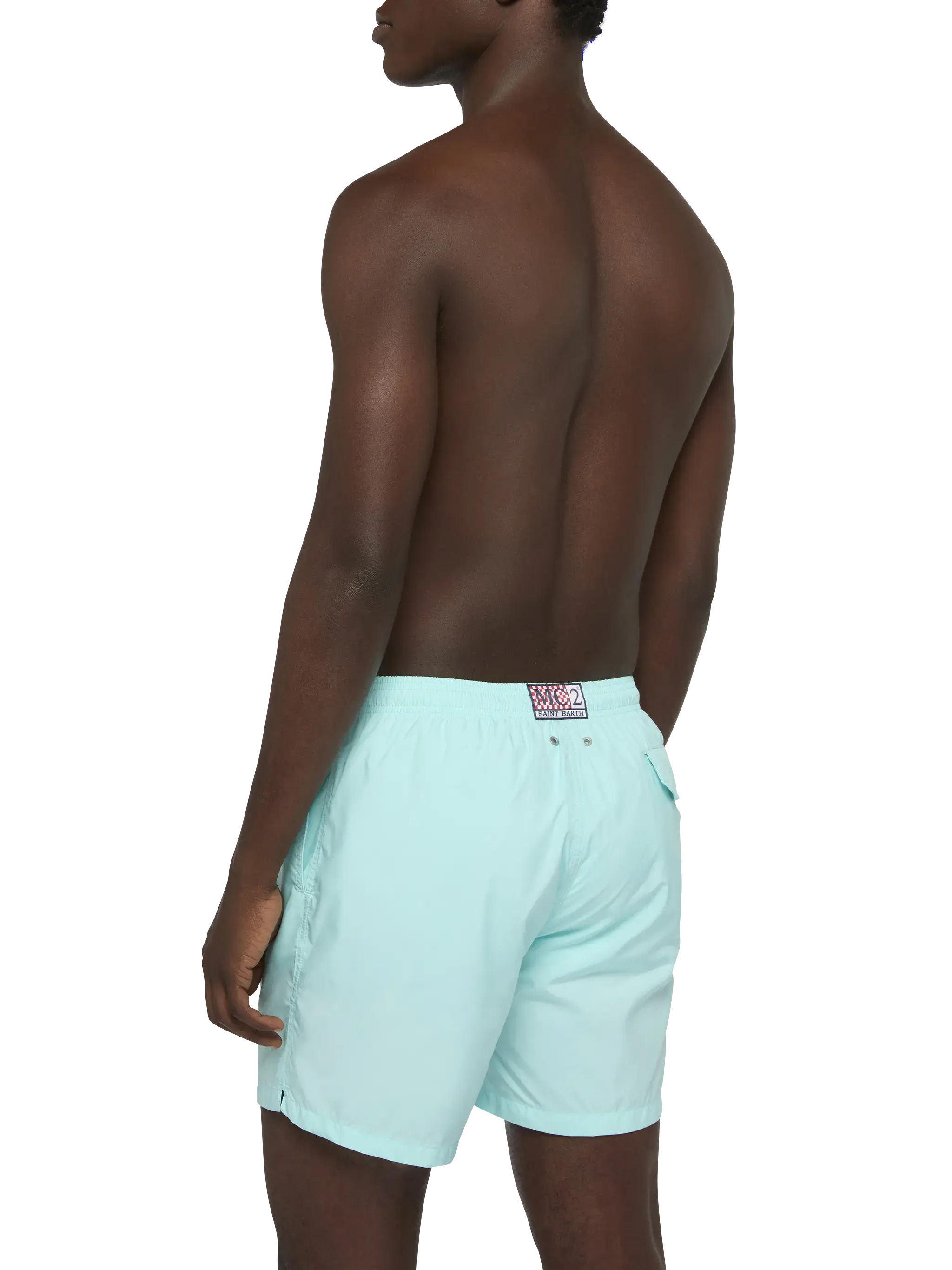 Lightweight fabric water green swim shorts Lighting Pantone | PANTONE® SPECIAL EDITION - Image 5
