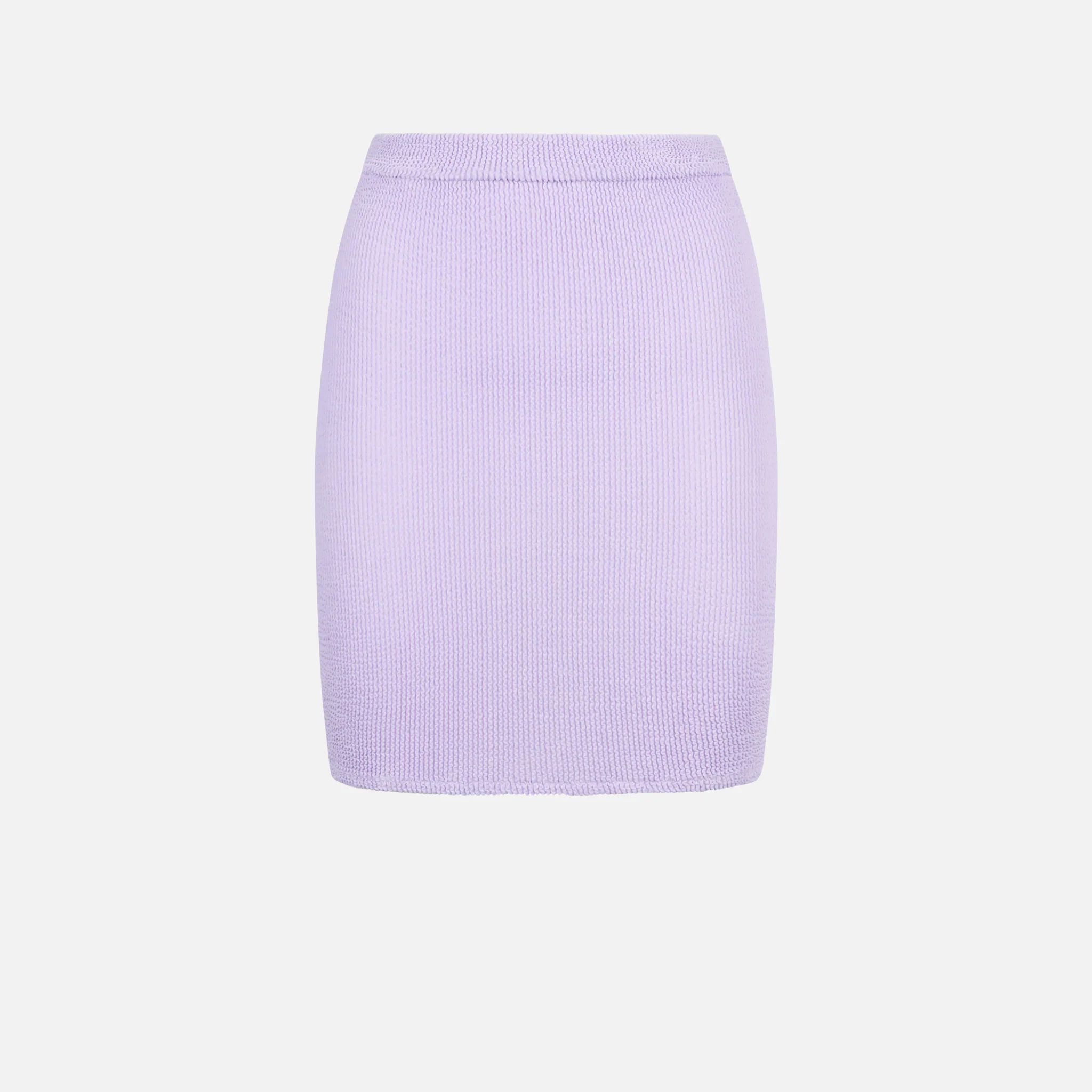Destiny lilac crinkle mini skirt - Image 4