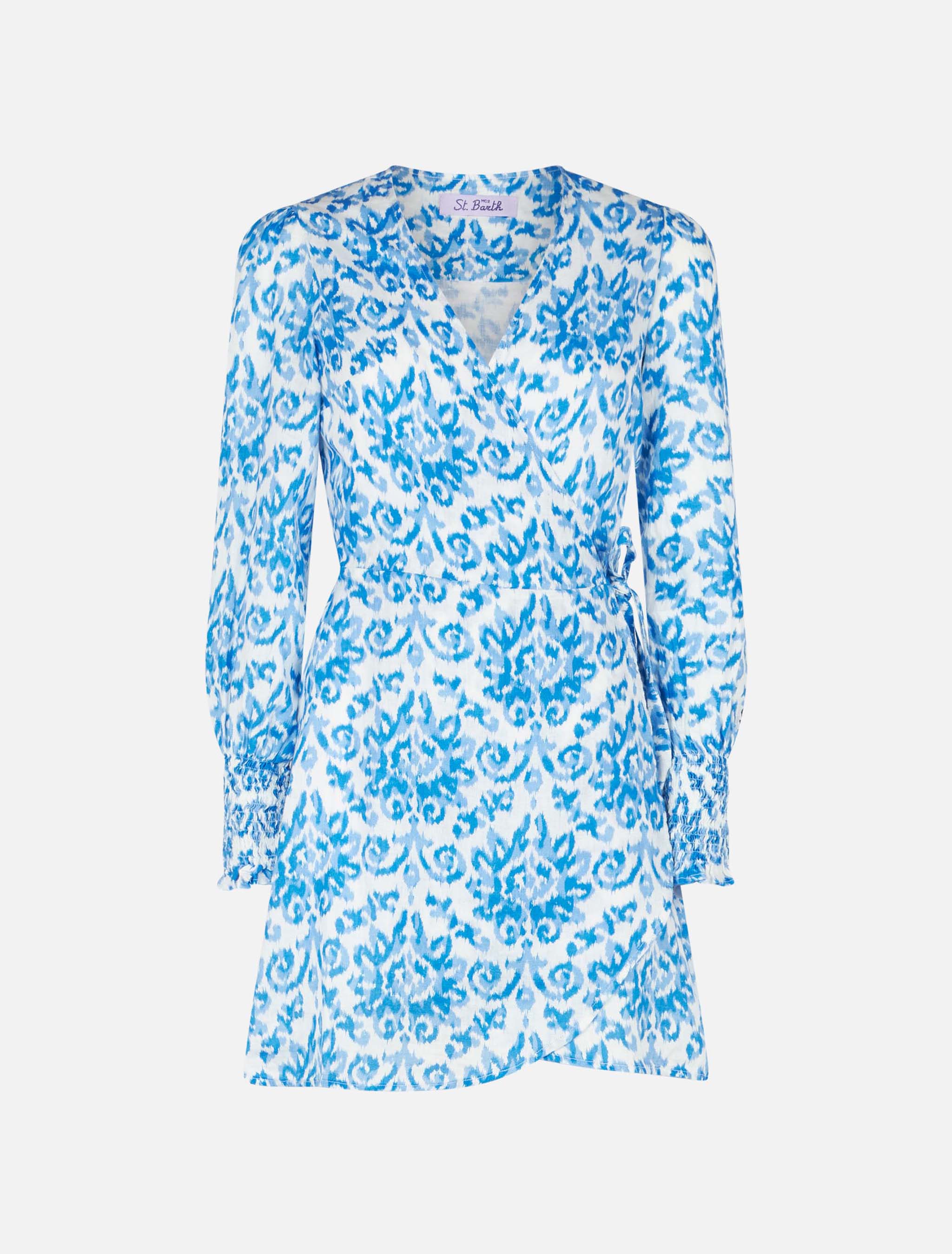 Linen short dress Brilly - Image 4