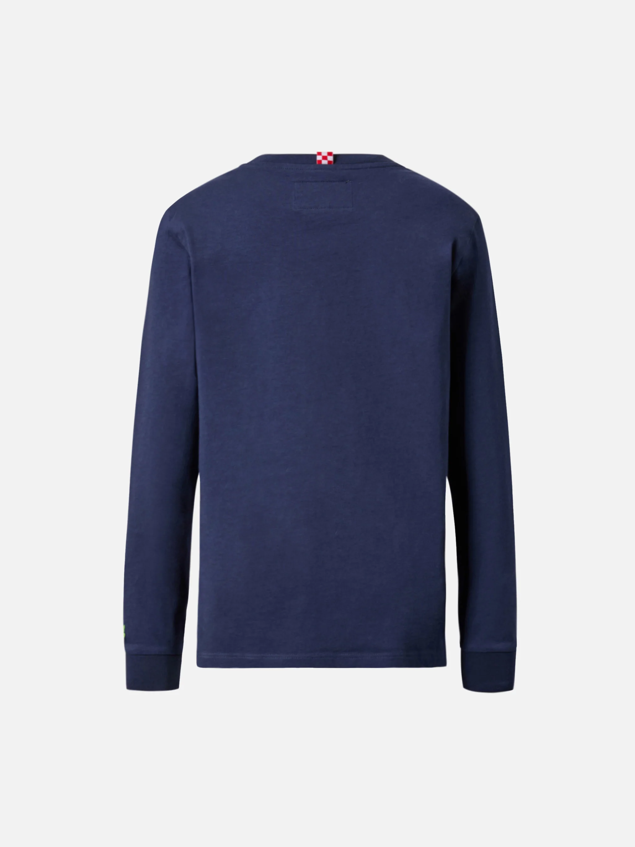 Luton Jr blue t-shirt  Bello e Monello embroidery - Image 4