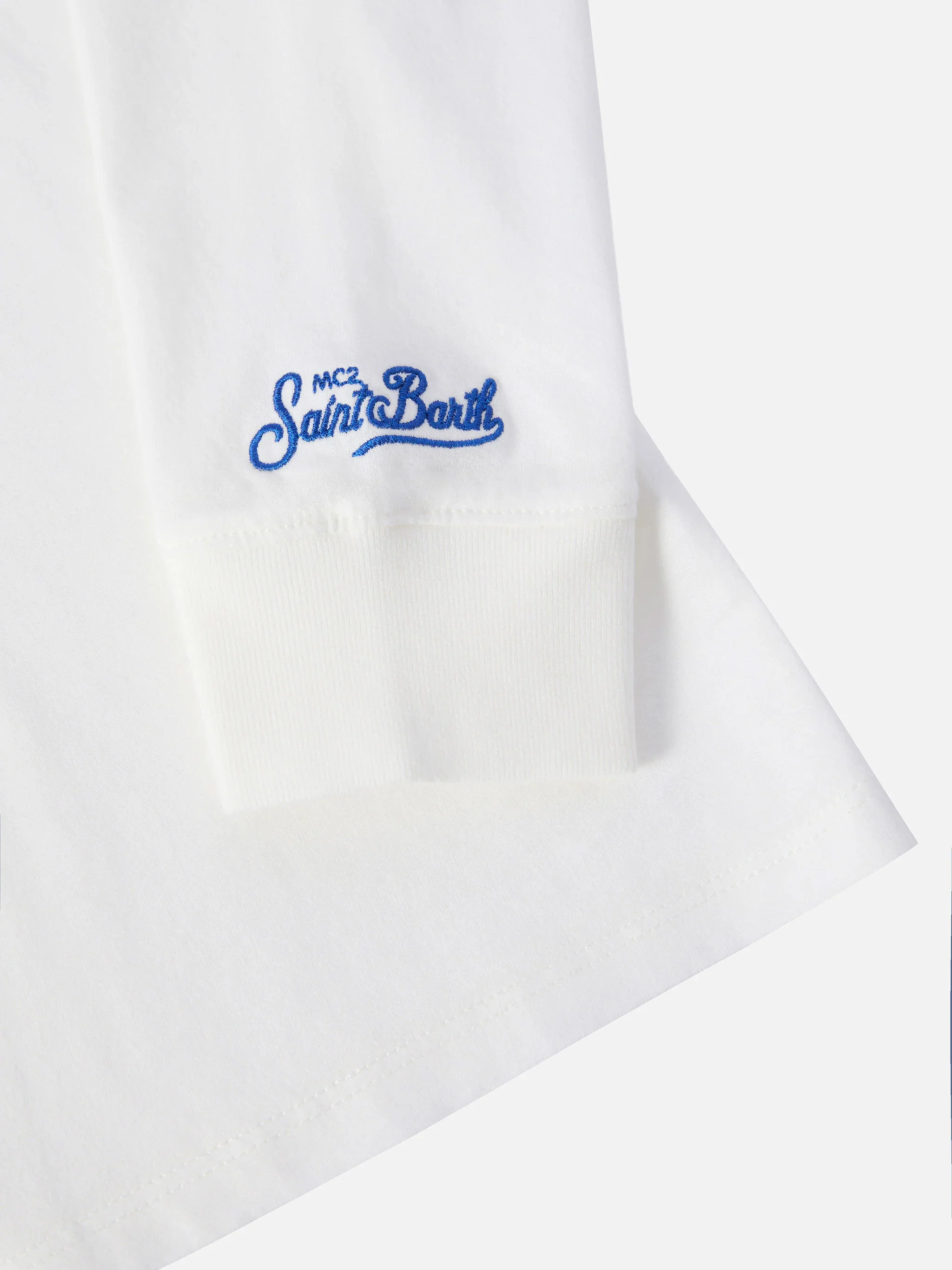 Luton Jr Warm white t-shirt  Vacanze di Natale print | Special edition - Image 4