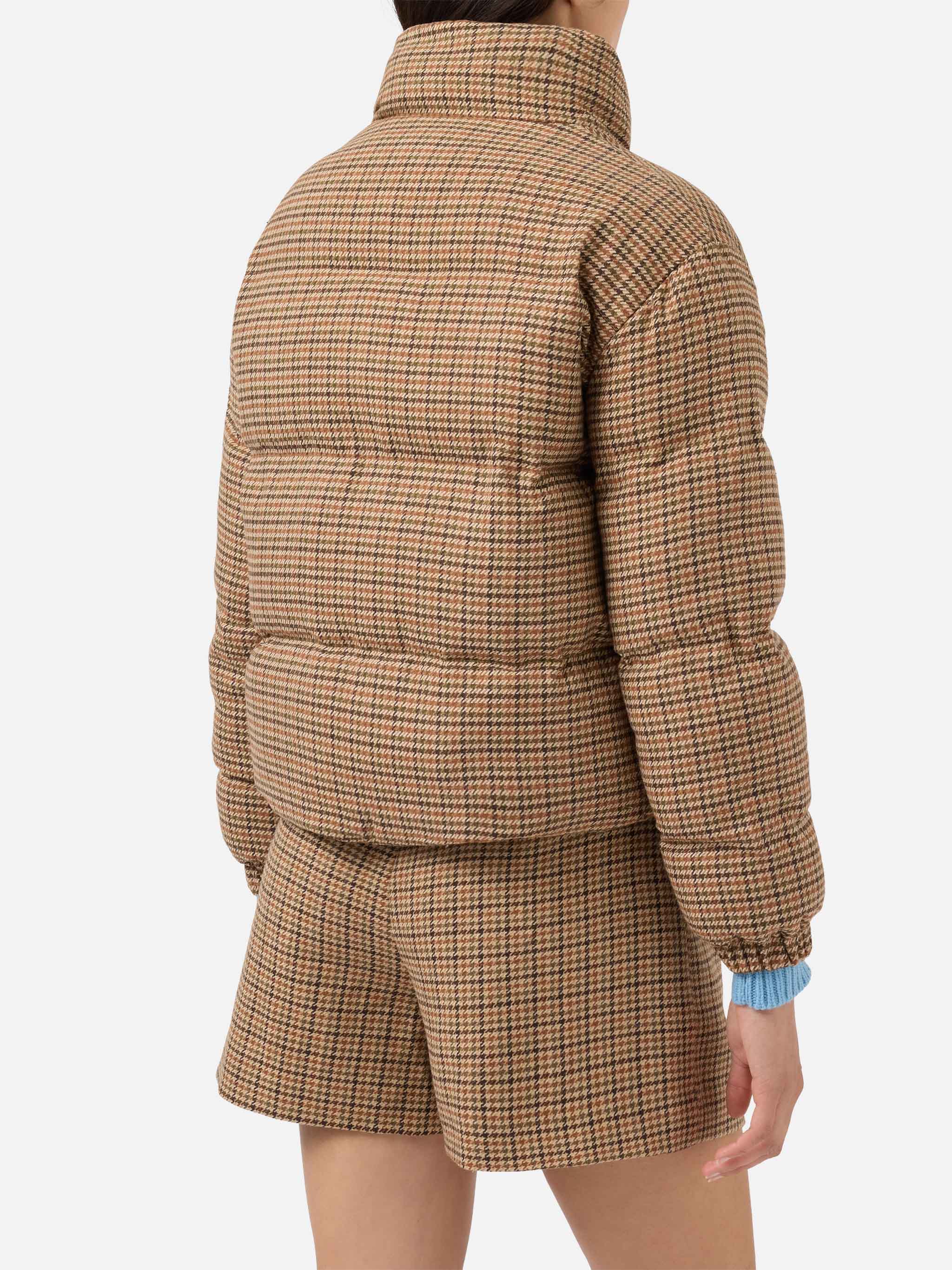 Maddy English padded houndstooth jacket - Image 4
