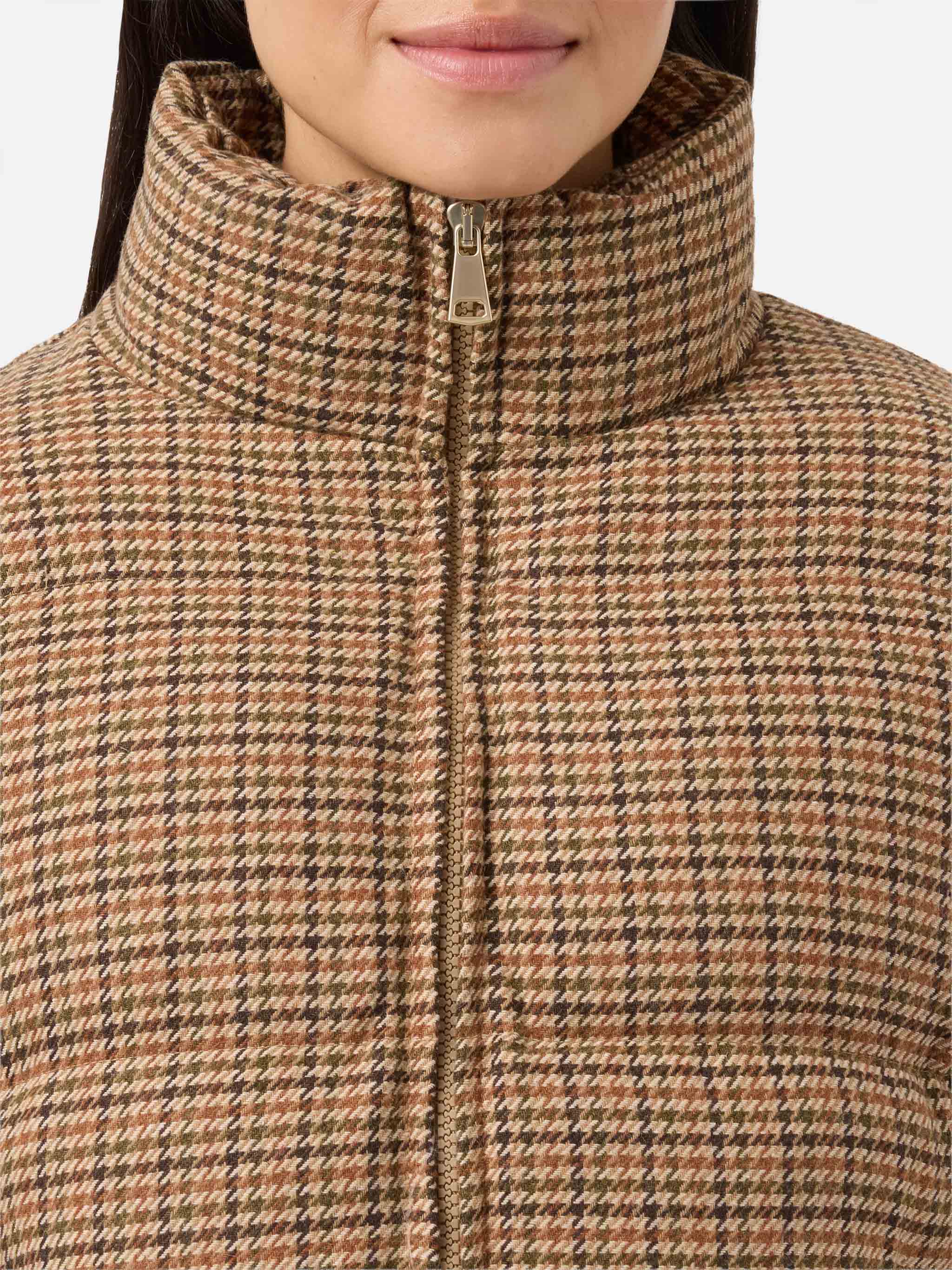 Maddy English padded houndstooth jacket - Image 5