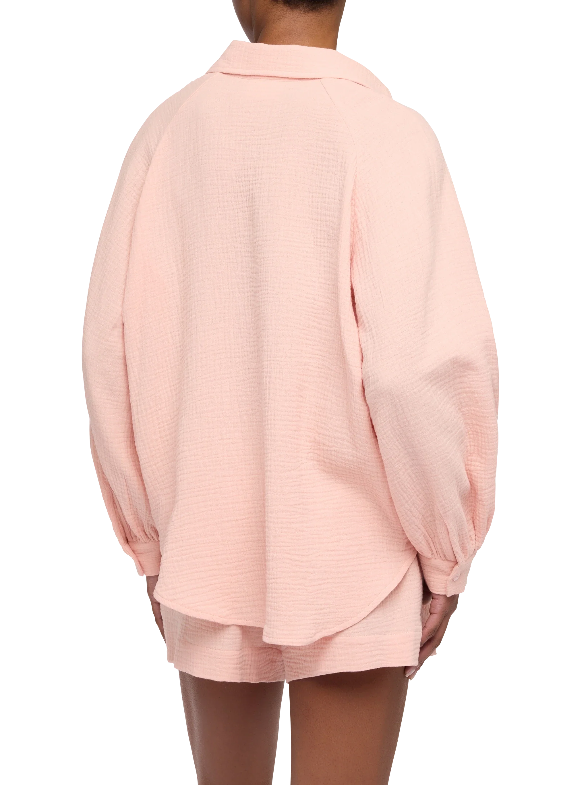 Maira pink muslin blouse - Image 3