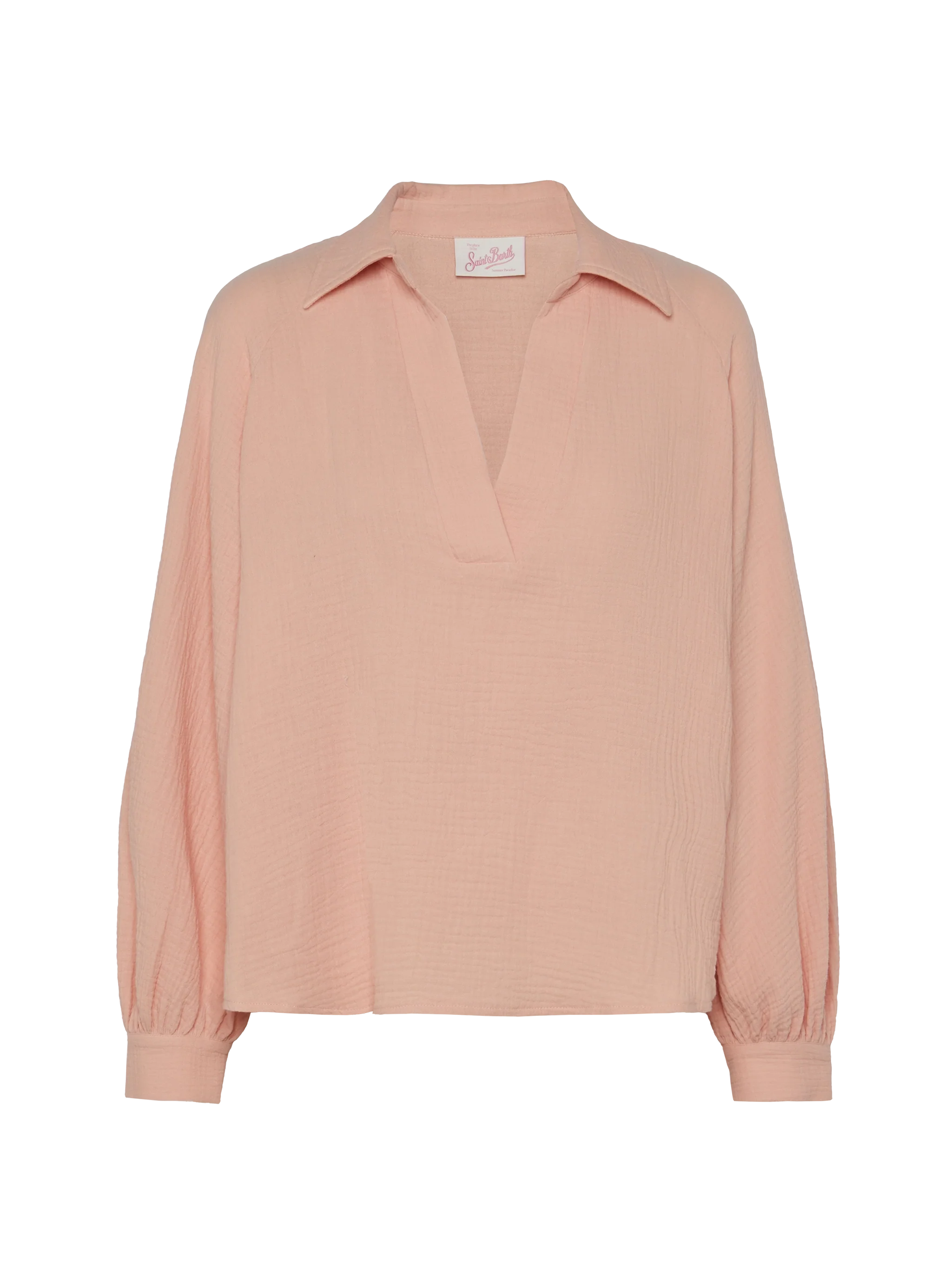 Maira pink muslin blouse - Image 5