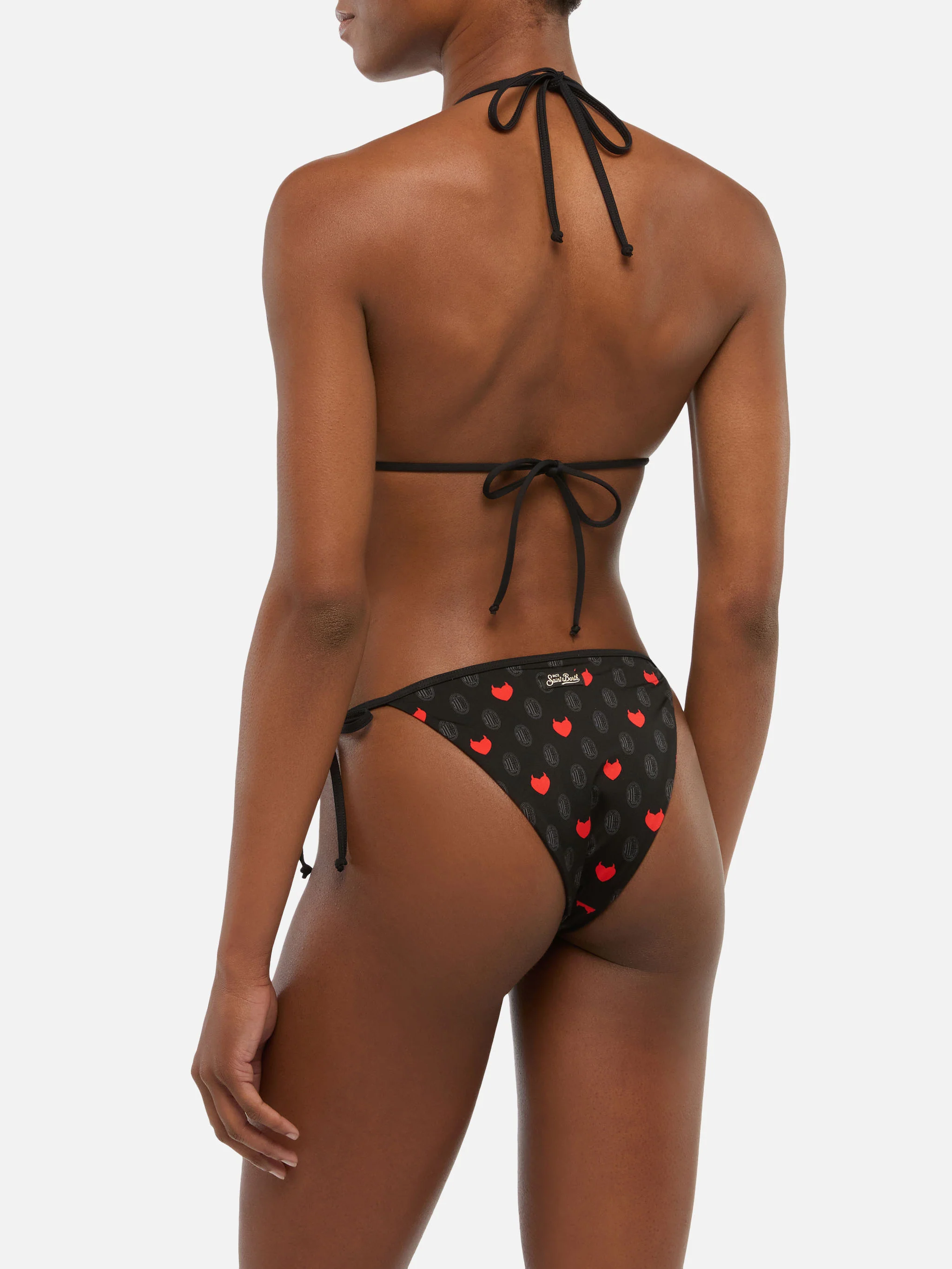 Maleah triangle bikini with Milan print | AC MILAN SPECIAL EDITION - Image 4