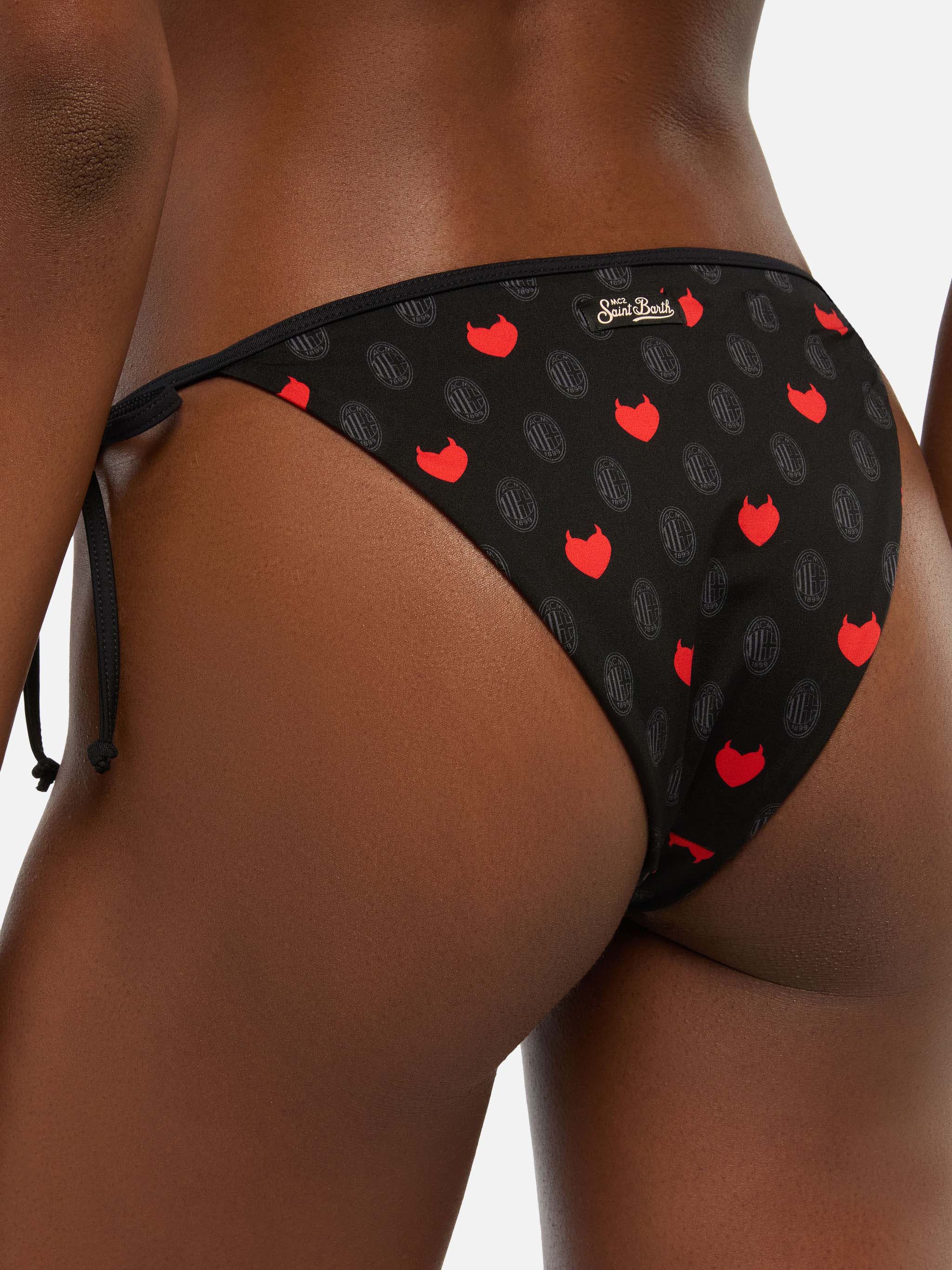 Maleah triangle bikini with Milan print | AC MILAN SPECIAL EDITION - Image 5