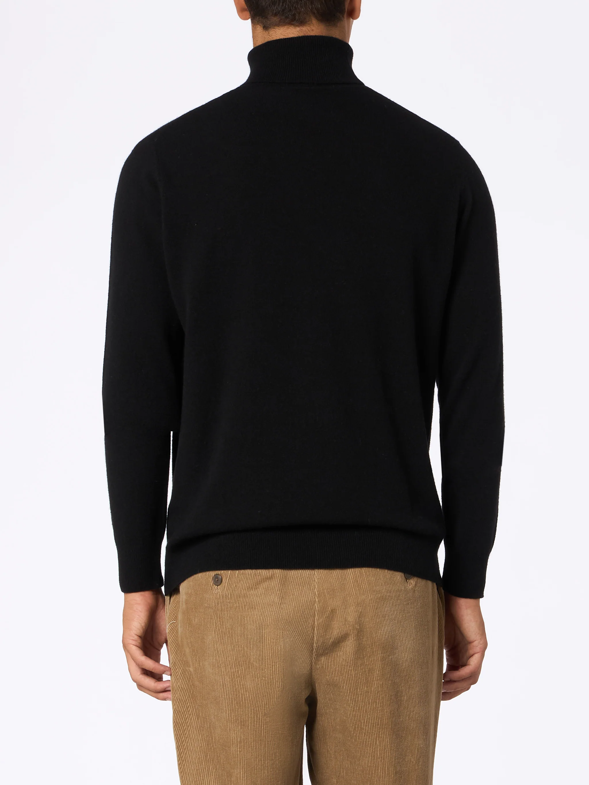 Bond black cashmere blend turtleneck sweater - Image 2