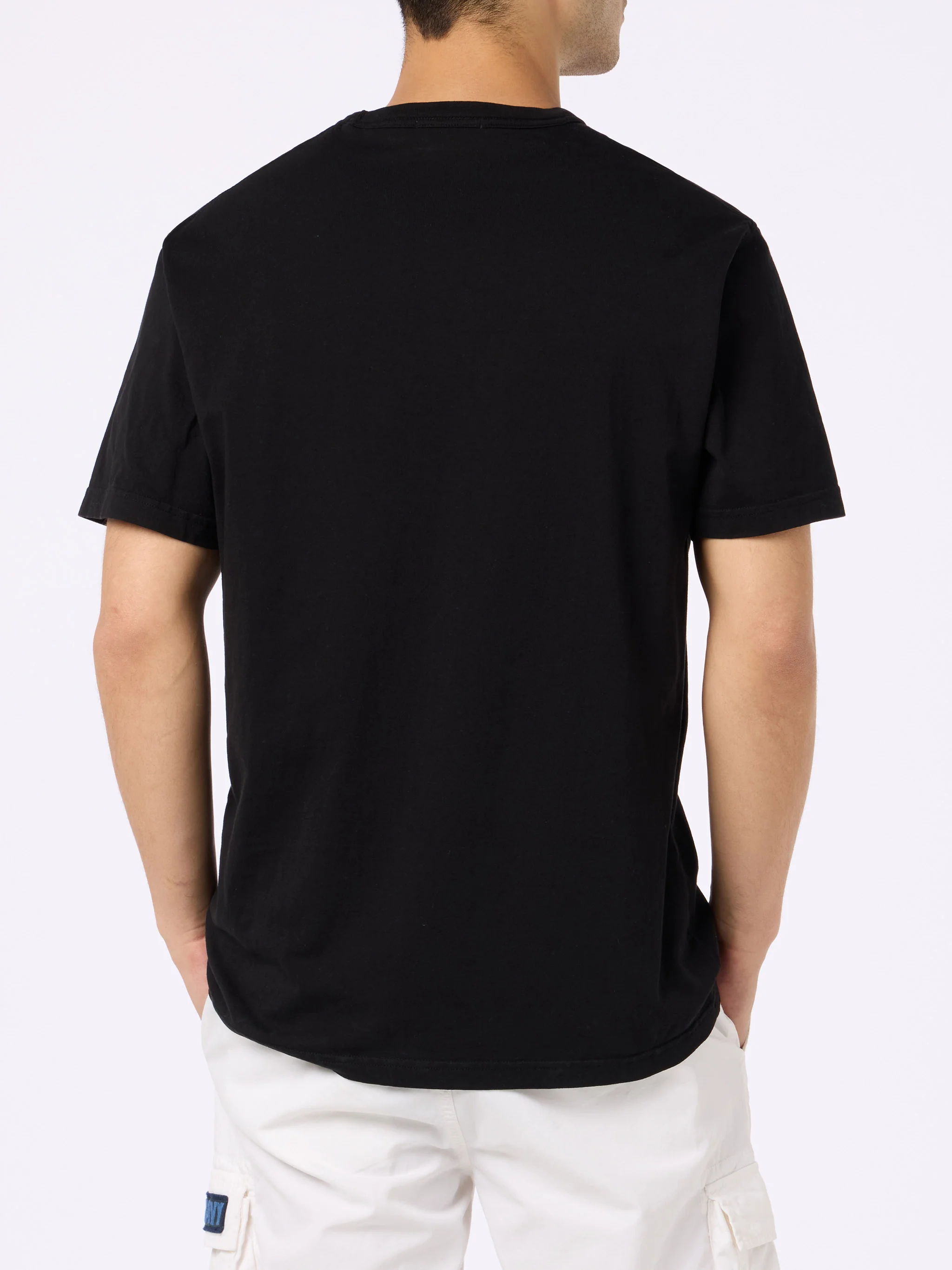 Dover black cotton t-shirt - Image 4