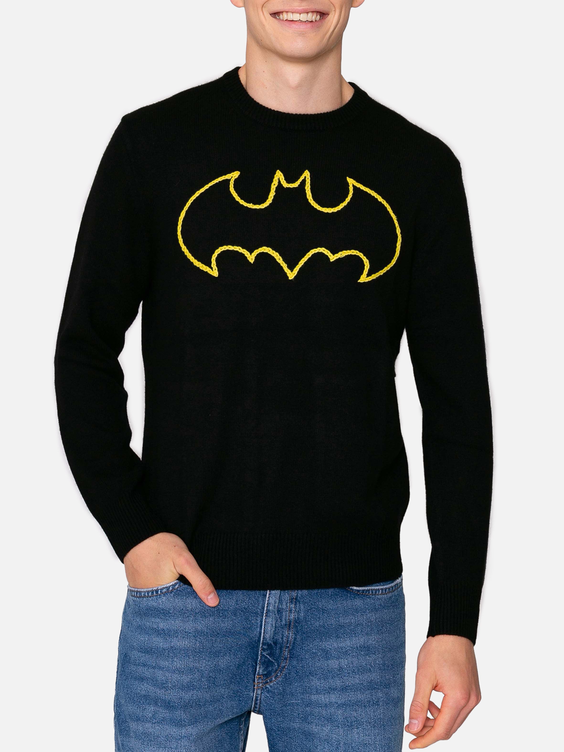 Heron Batman embroidered sweater | Special Edition