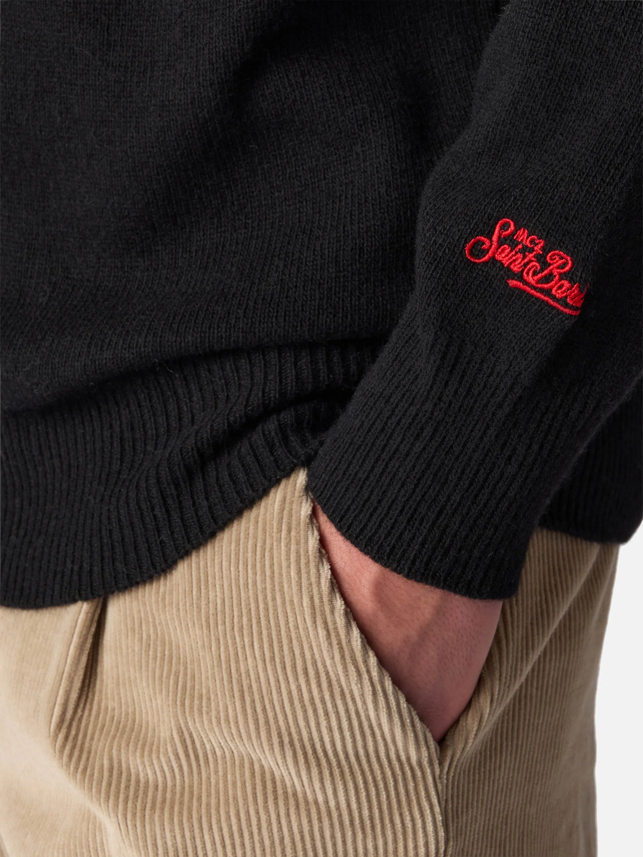 Crewneck sweater Heron with Vip Club Cortina embroidery | VIP CLUB CORTINA SPECIAL EDITION - Image 4