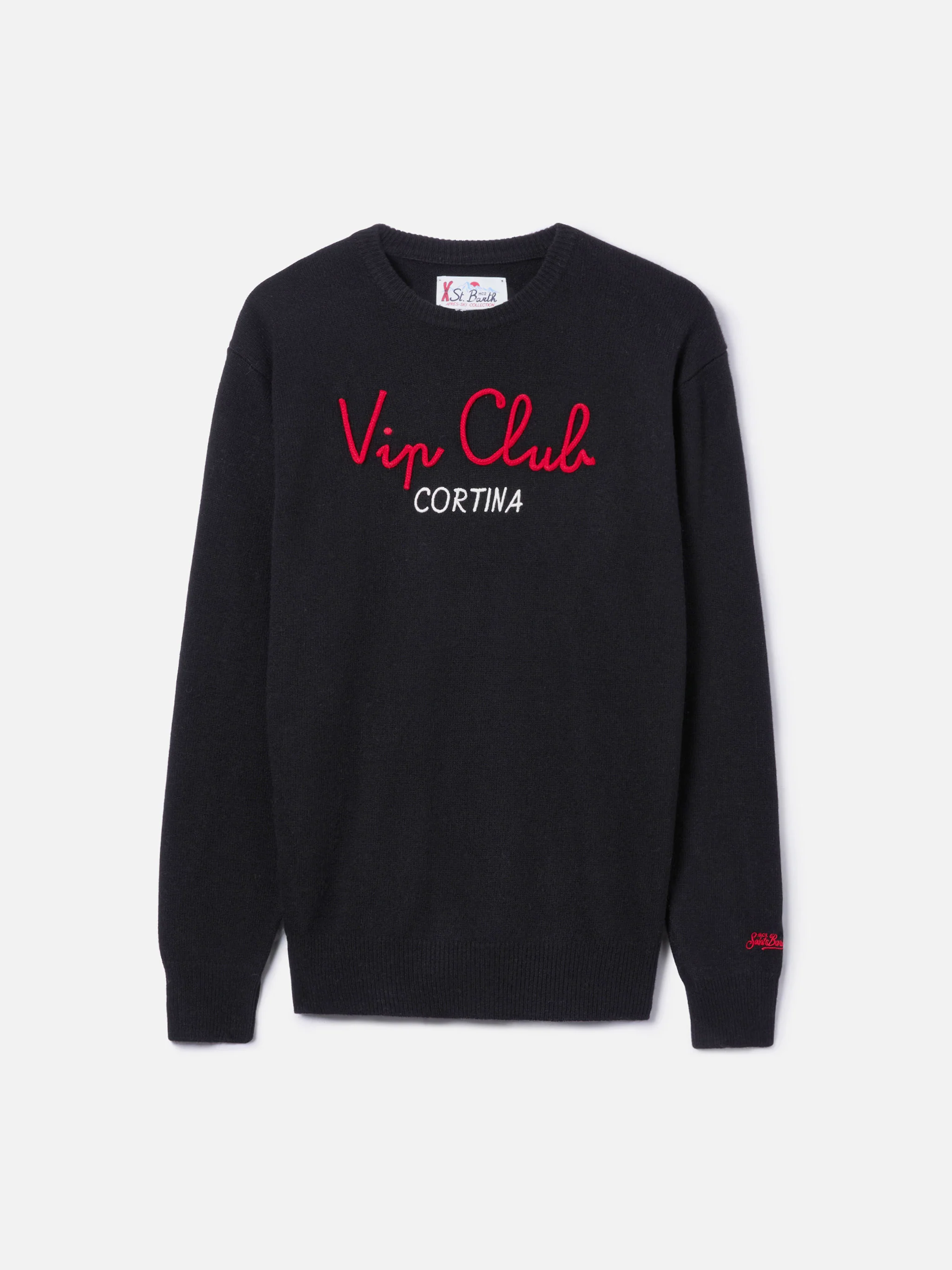 Crewneck sweater Heron with Vip Club Cortina embroidery | VIP CLUB CORTINA SPECIAL EDITION - Image 5