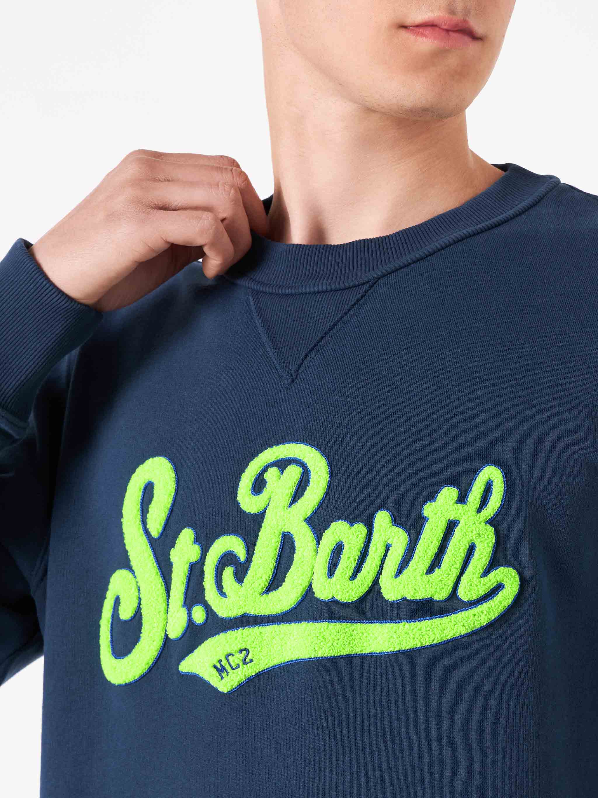 Cooper blue cotton sweatshirt - Image 2