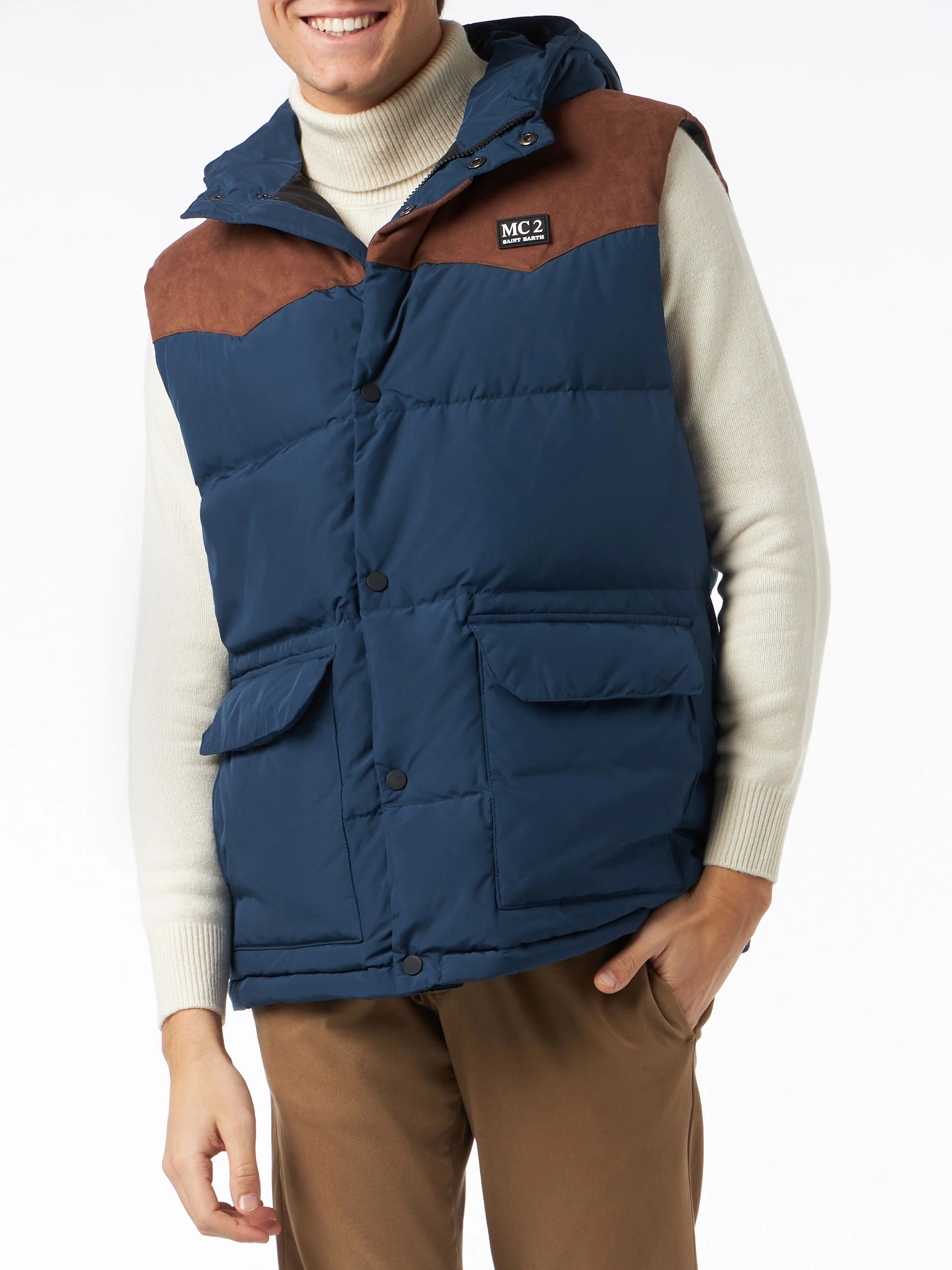 Klosters blue down vest - Image 2