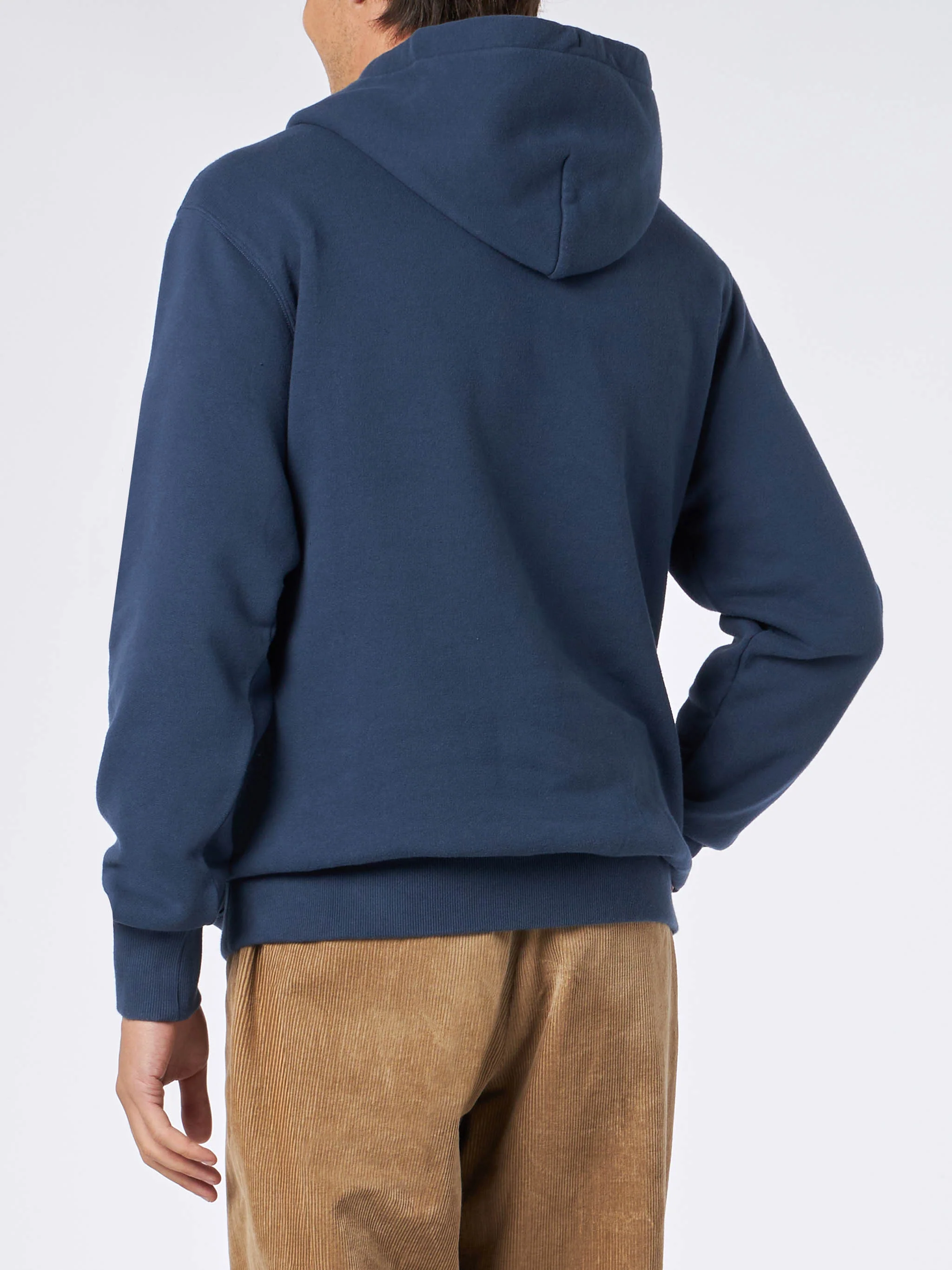 Tribeca blue hoodie with patch - Image 3